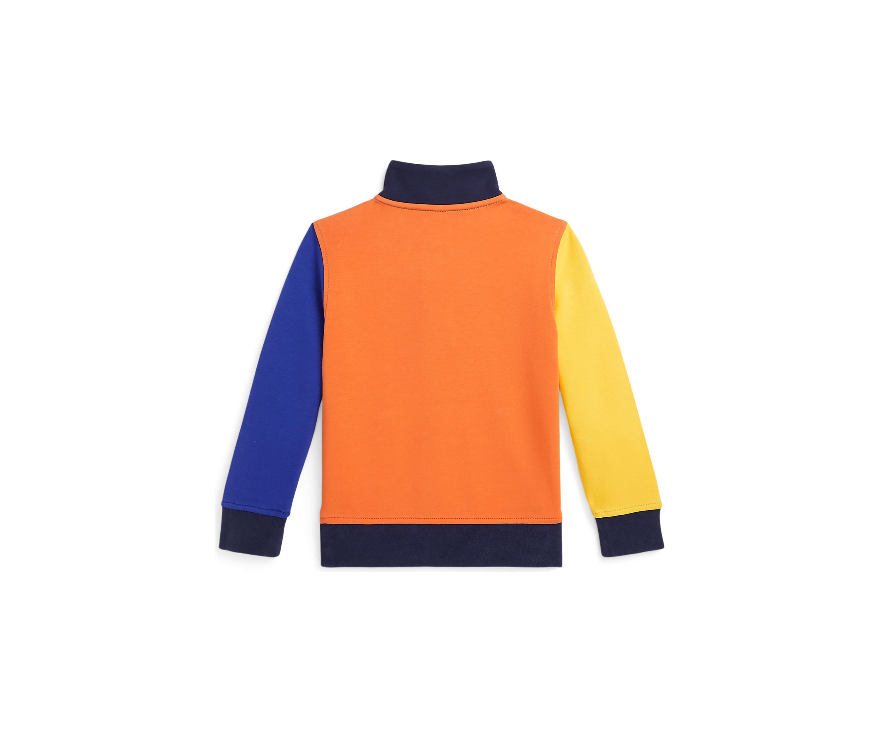 Boys 2-7 Color Blocked Double Knit Sweatshirt