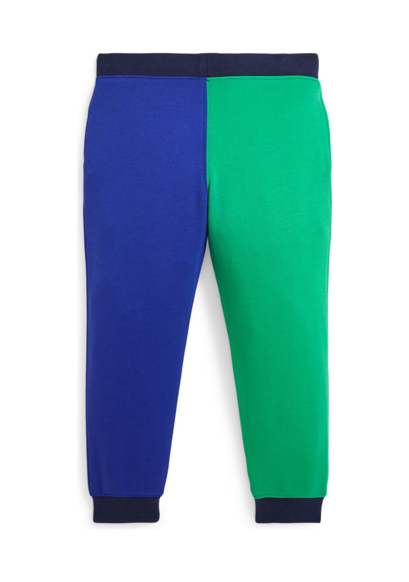 Boys 2-7 Color Blocked Double Knit Jogger Pants