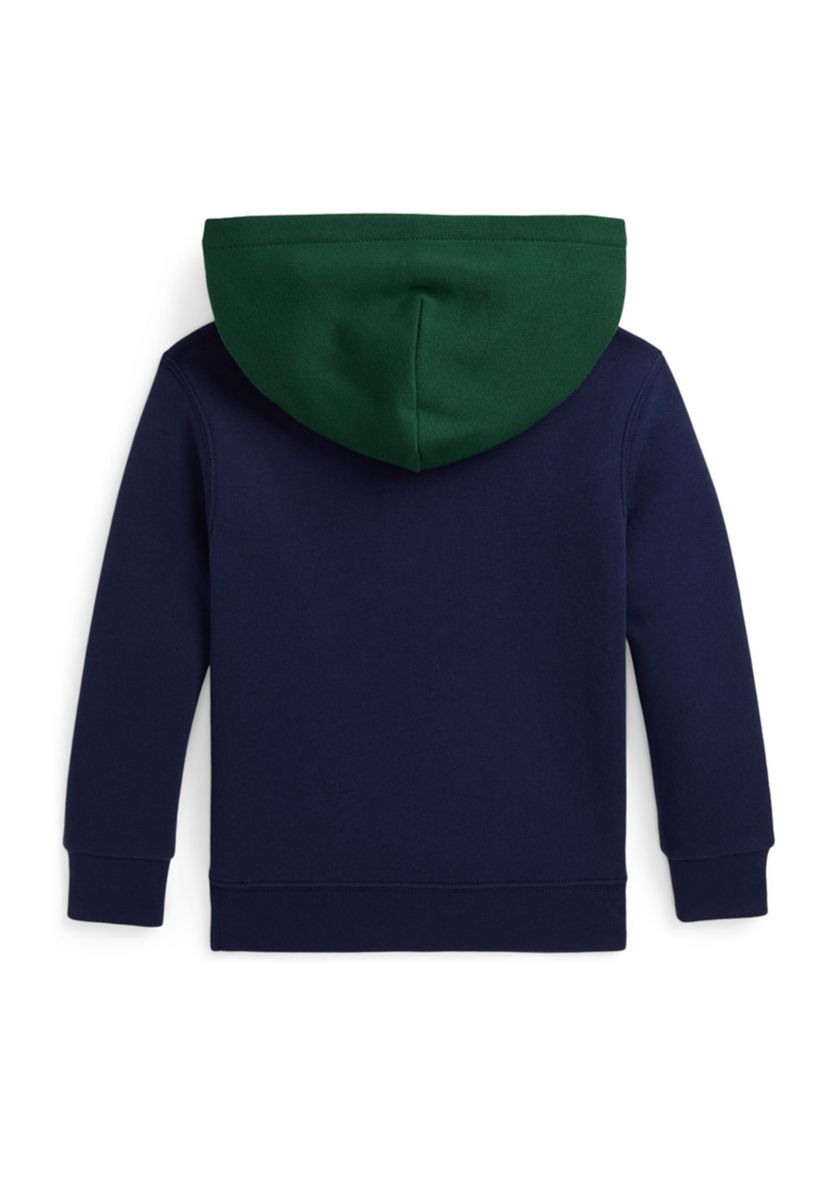 Boys 2-7 Logo Color Blocked Fleece Hoodie