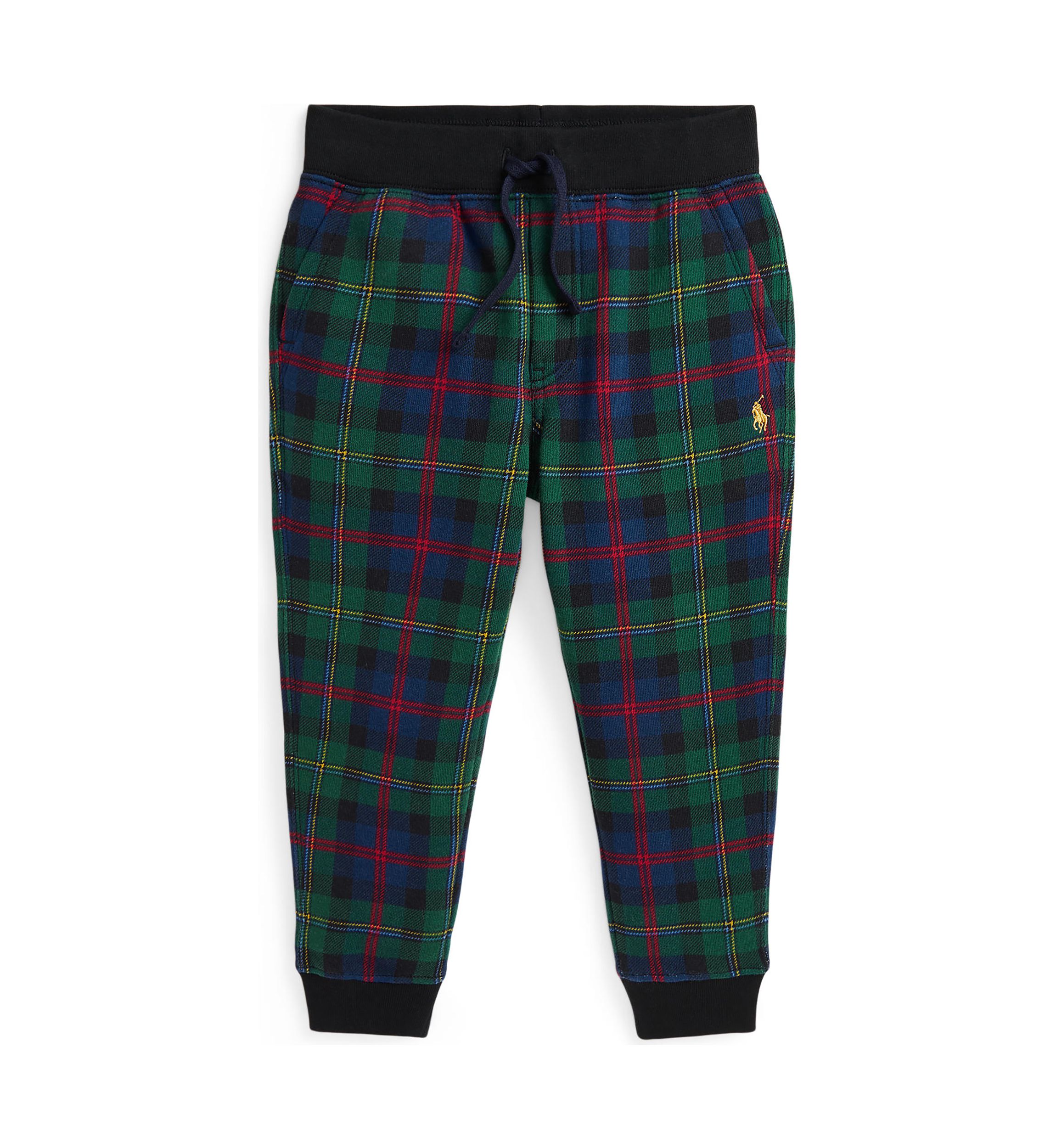Boys 2-7 Plaid Fleece Jogger Pants