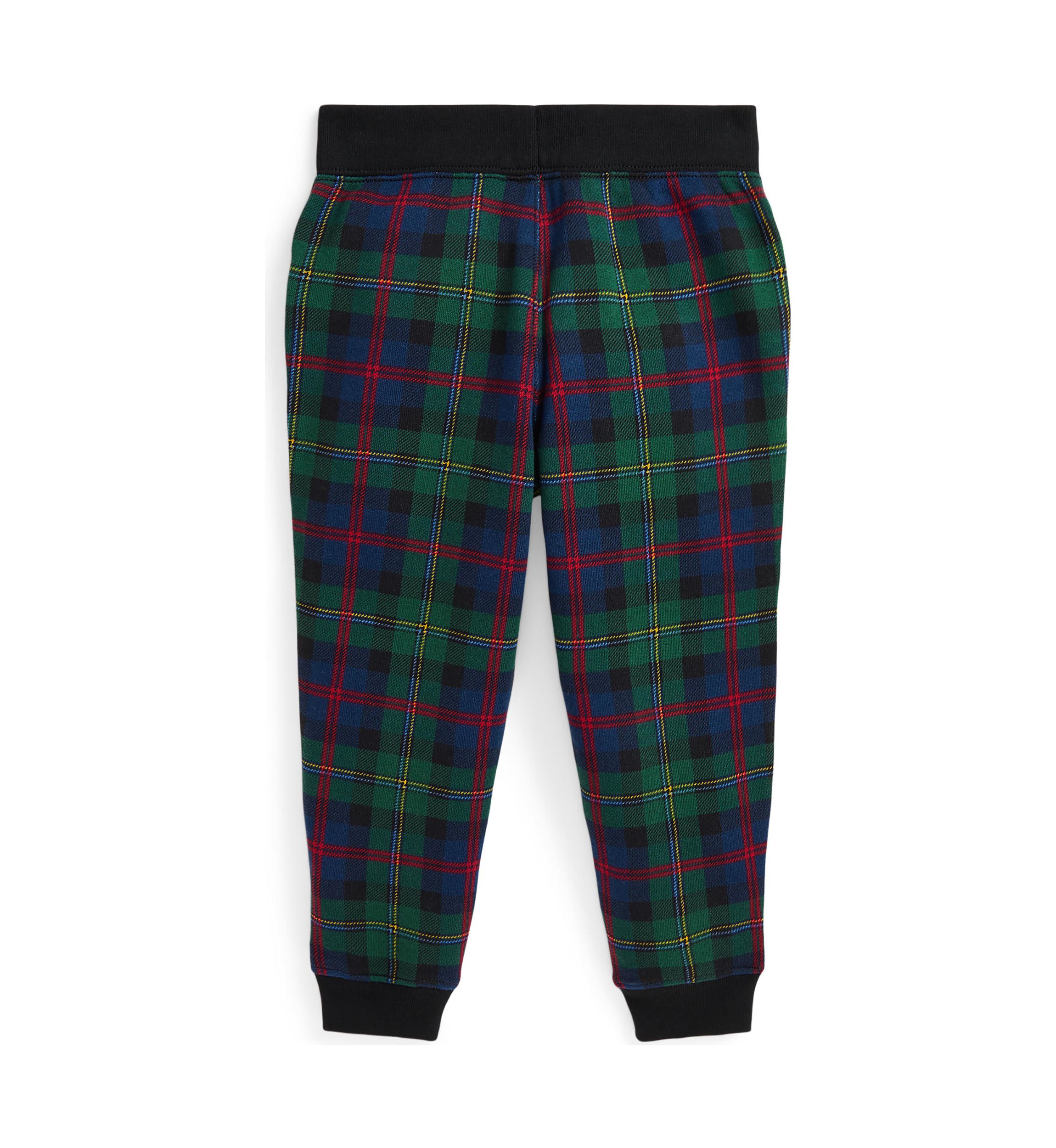 Boys 2-7 Plaid Fleece Jogger Pants