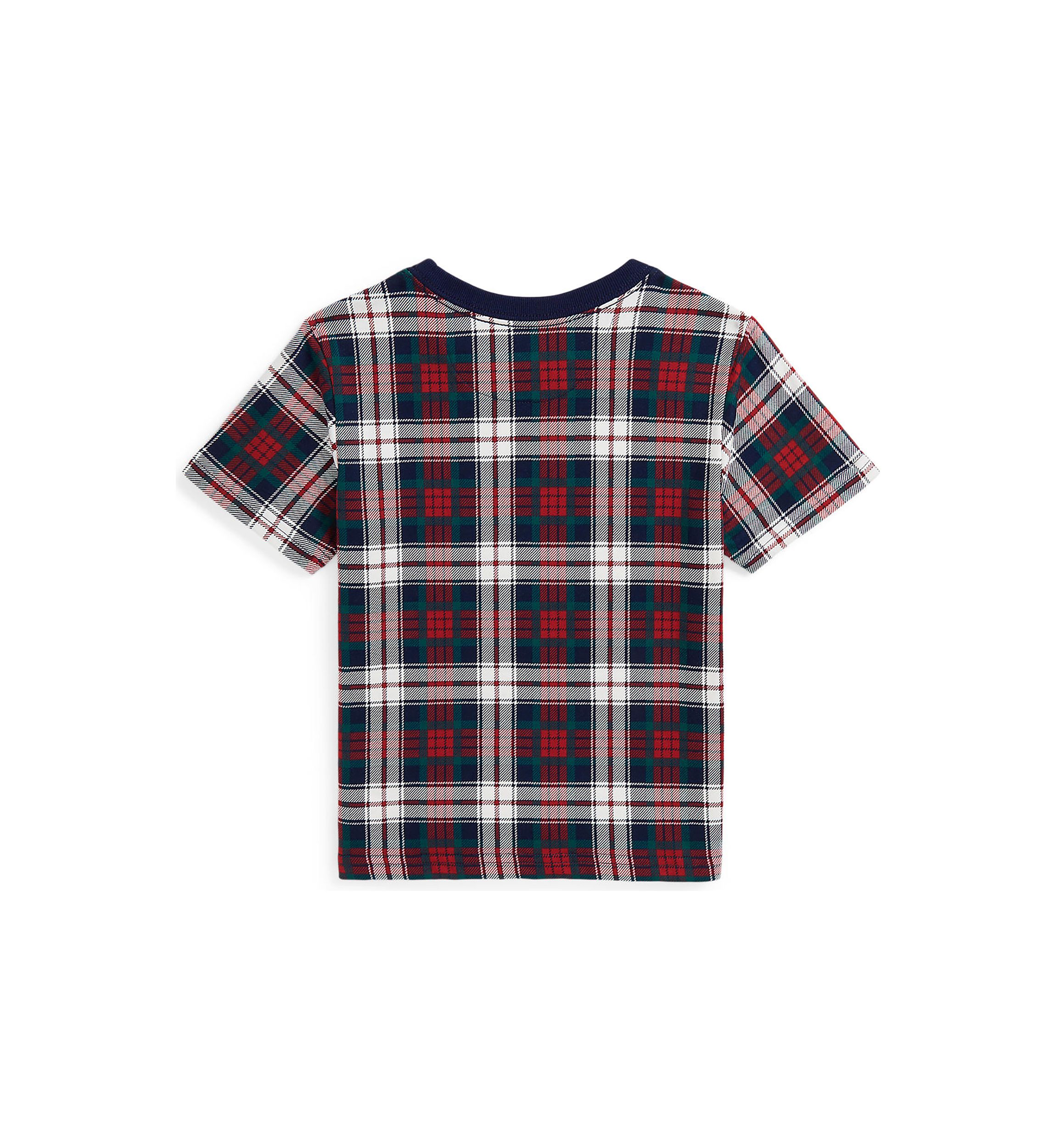 Boys 2-7 Polo Bear Plaid Cotton Jersey T-Shirt