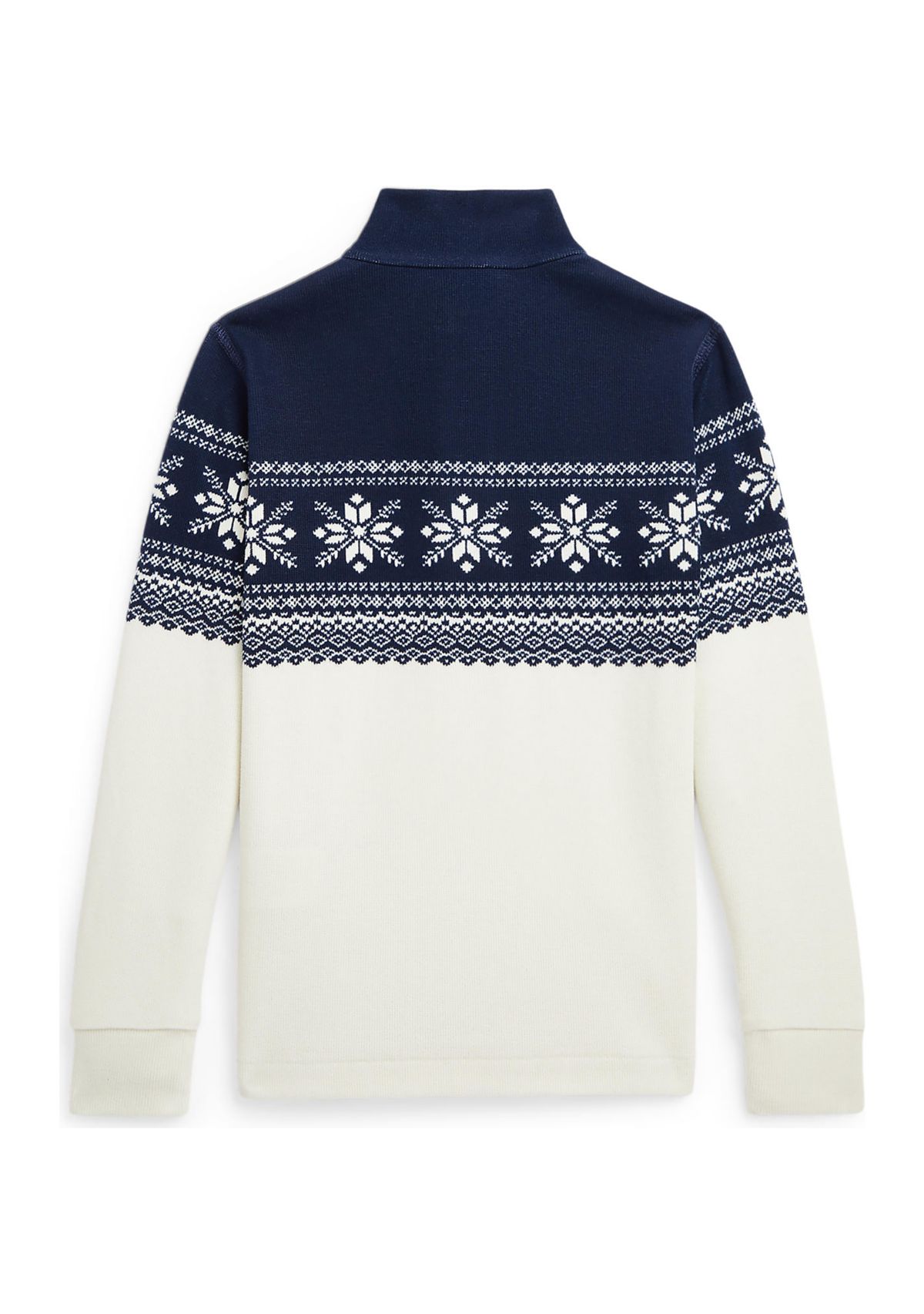 Boys 2-7 Snowflake Double Knit Pullover