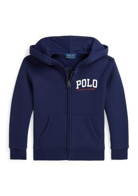 Boys 2-7 Logo Fleece Full Zip Hoodie