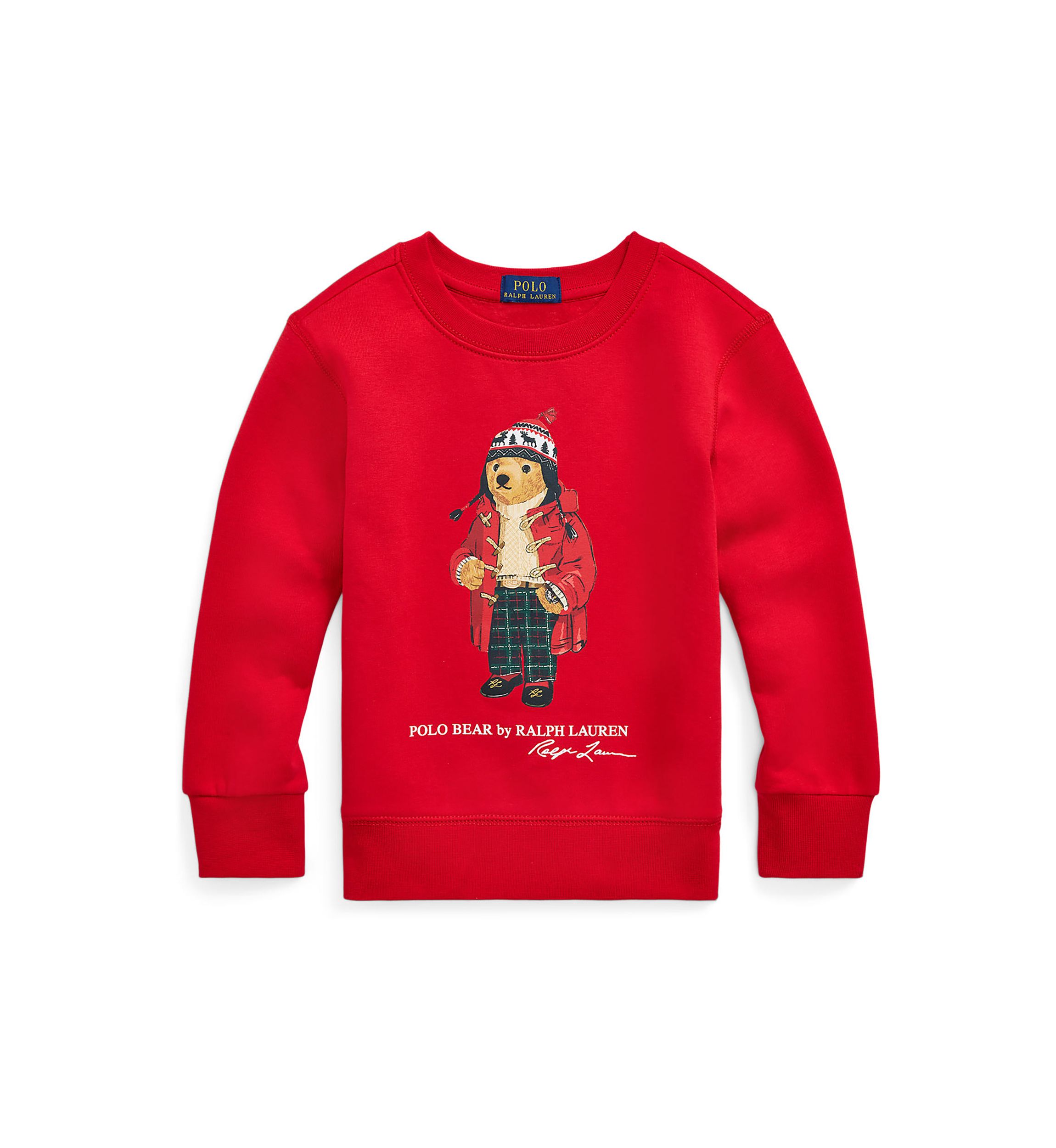 Boys 2-7 Polo Bear Fleece Sweatshirt