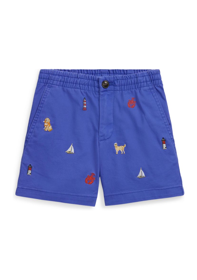 Boys 2-7 Polo Prepster Embroidered Chino Shorts