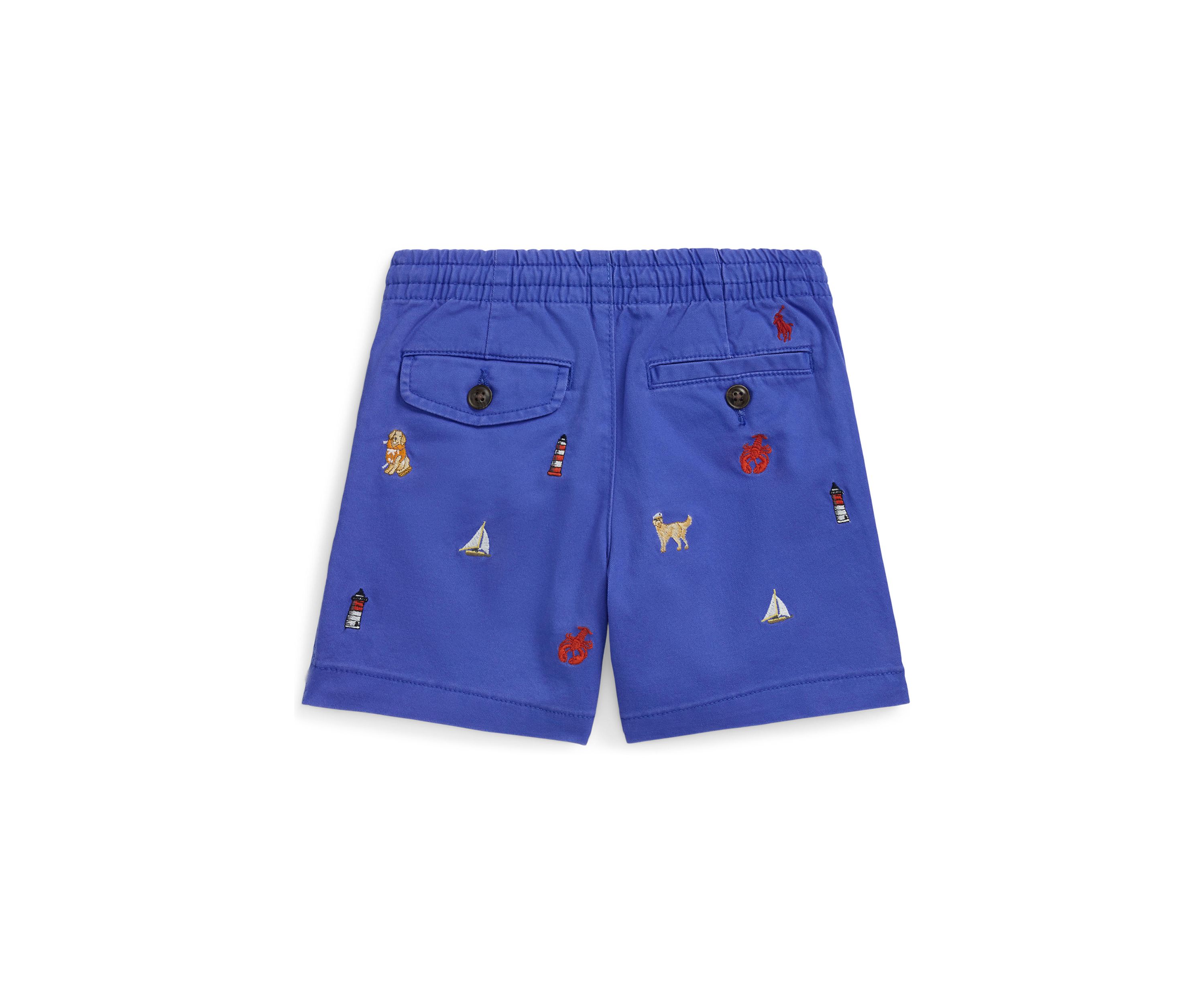 Boys 2-7 Polo Prepster Embroidered Chino Shorts