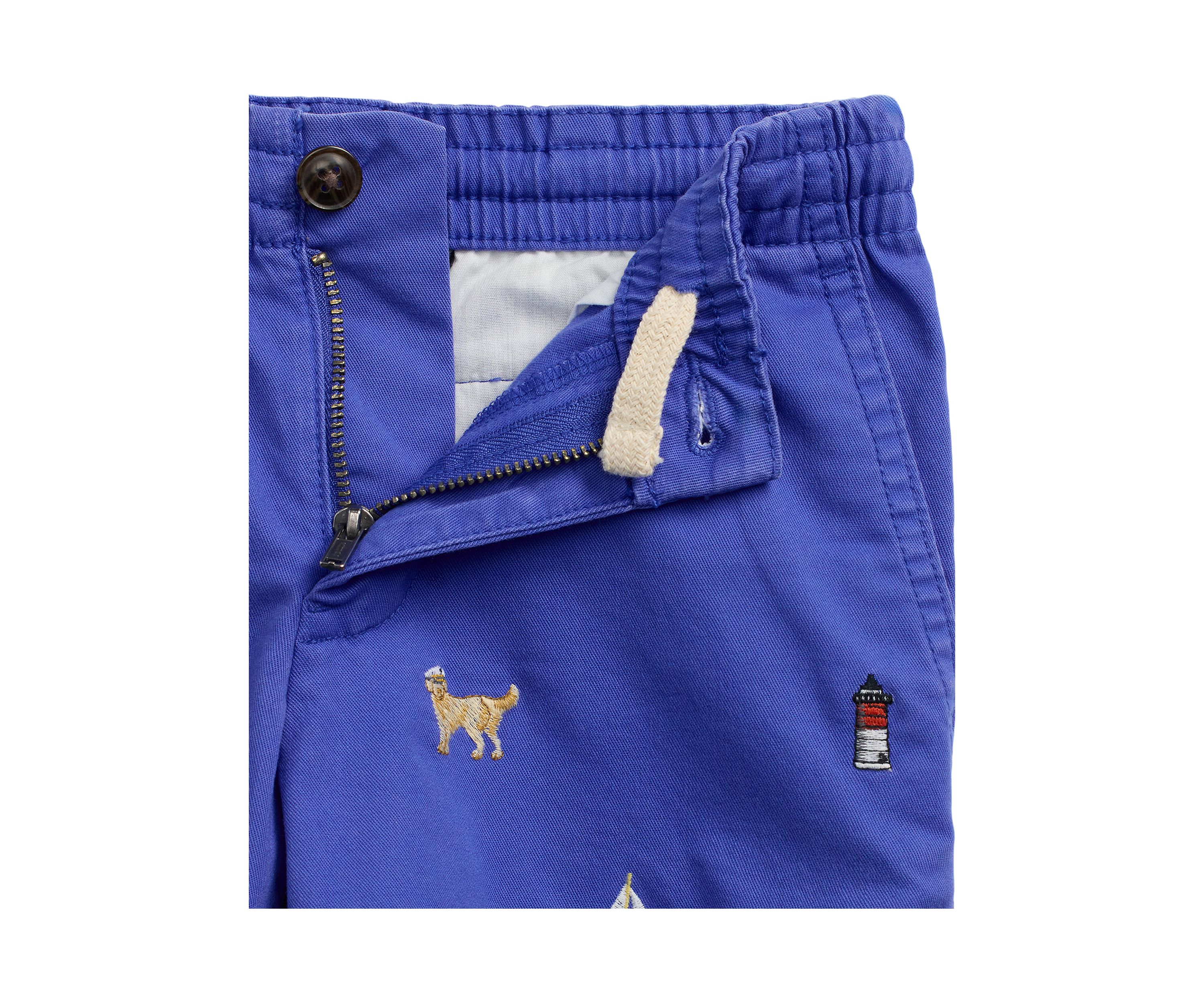 Boys 2-7 Polo Prepster Embroidered Chino Shorts
