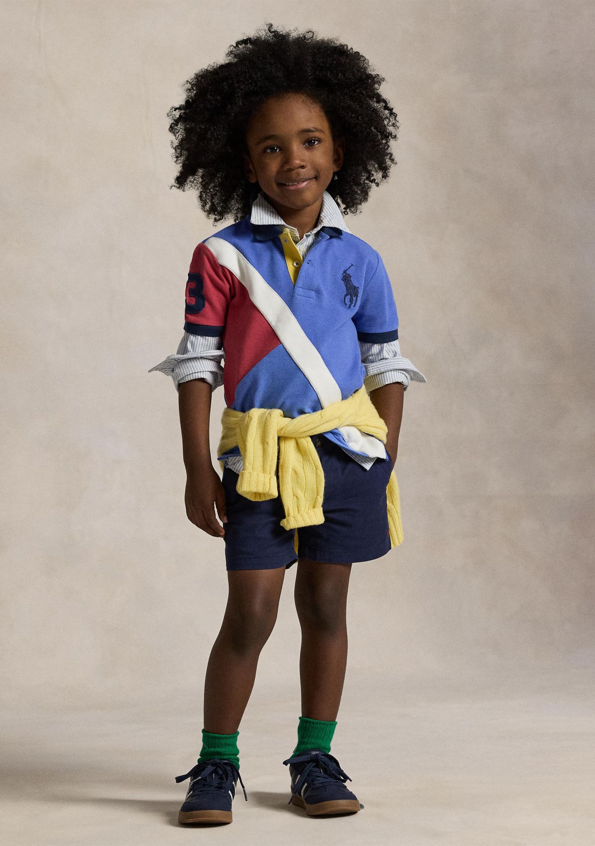 Boys 4-7 Big Pony Cotton Mesh Polo Shirt