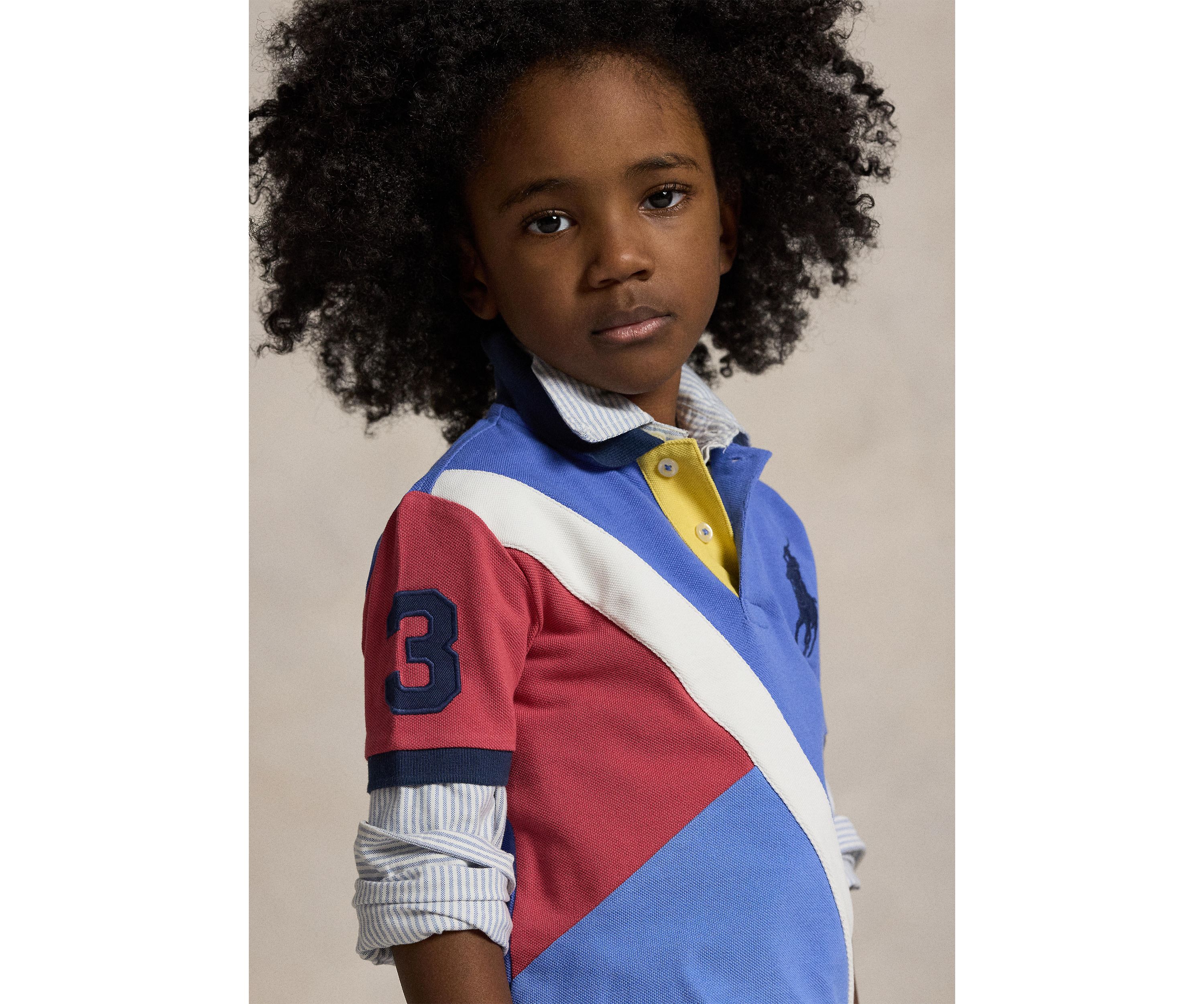 Boys 4-7 Big Pony Cotton Mesh Polo Shirt