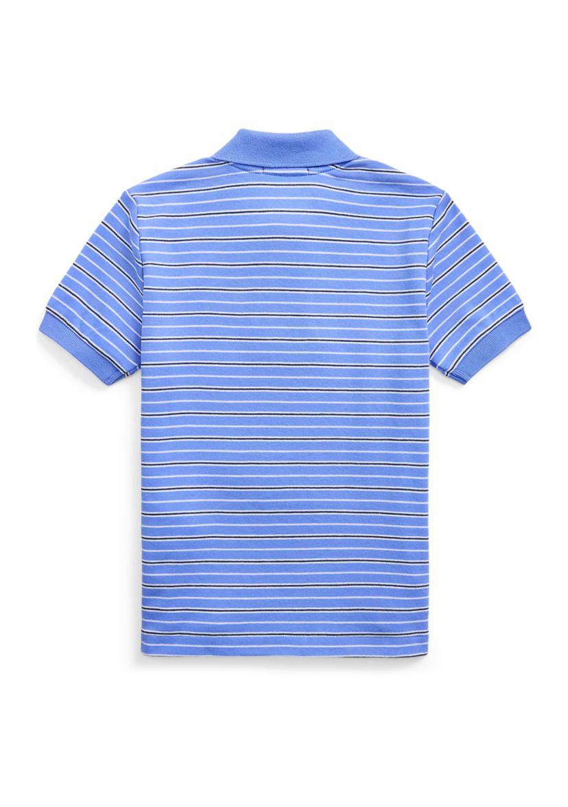 Boys 2-7 Striped Soft Cotton Polo Shirt