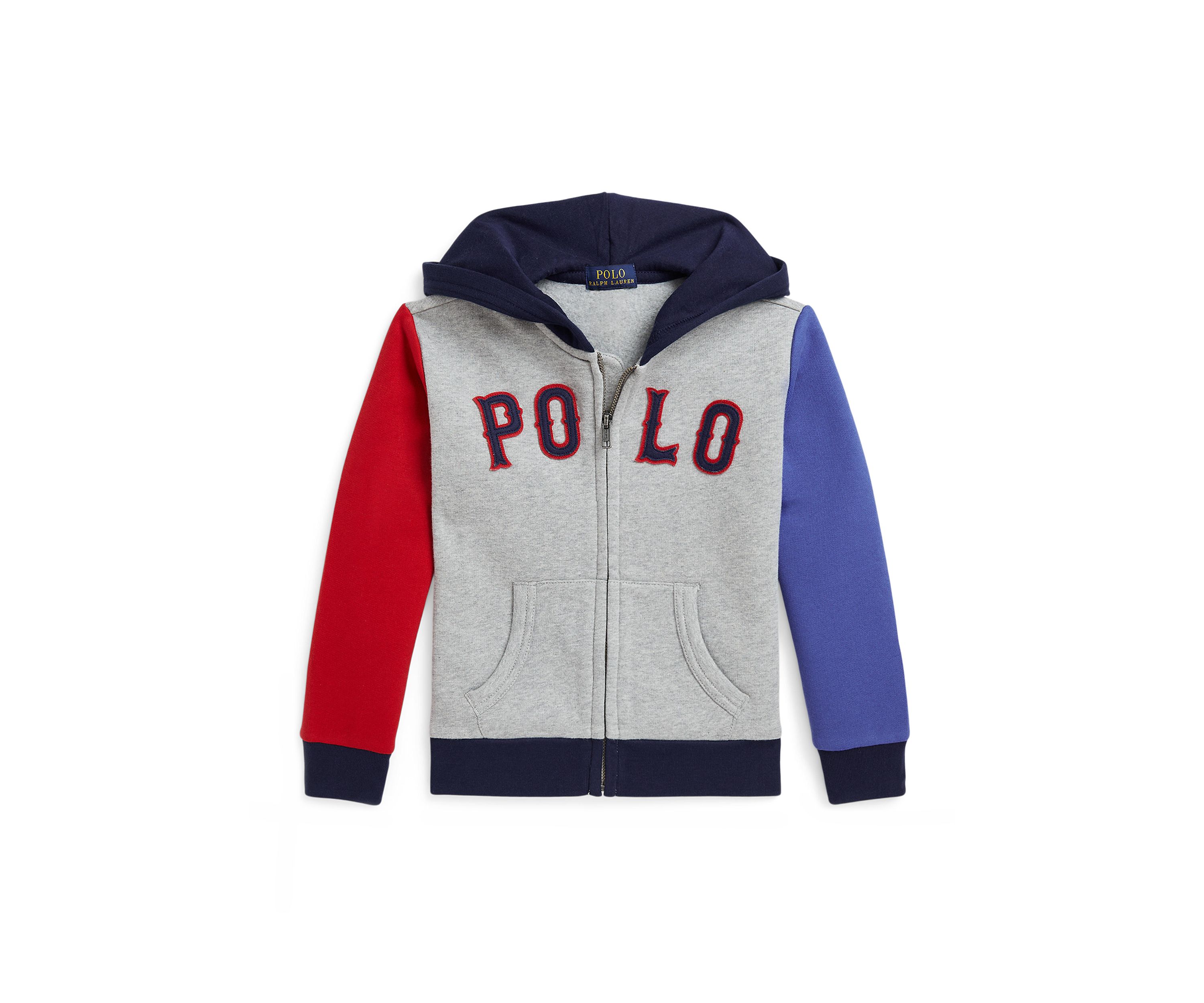 Boys 2-7 Baseball Logo Fleece Full Zip Hoodie