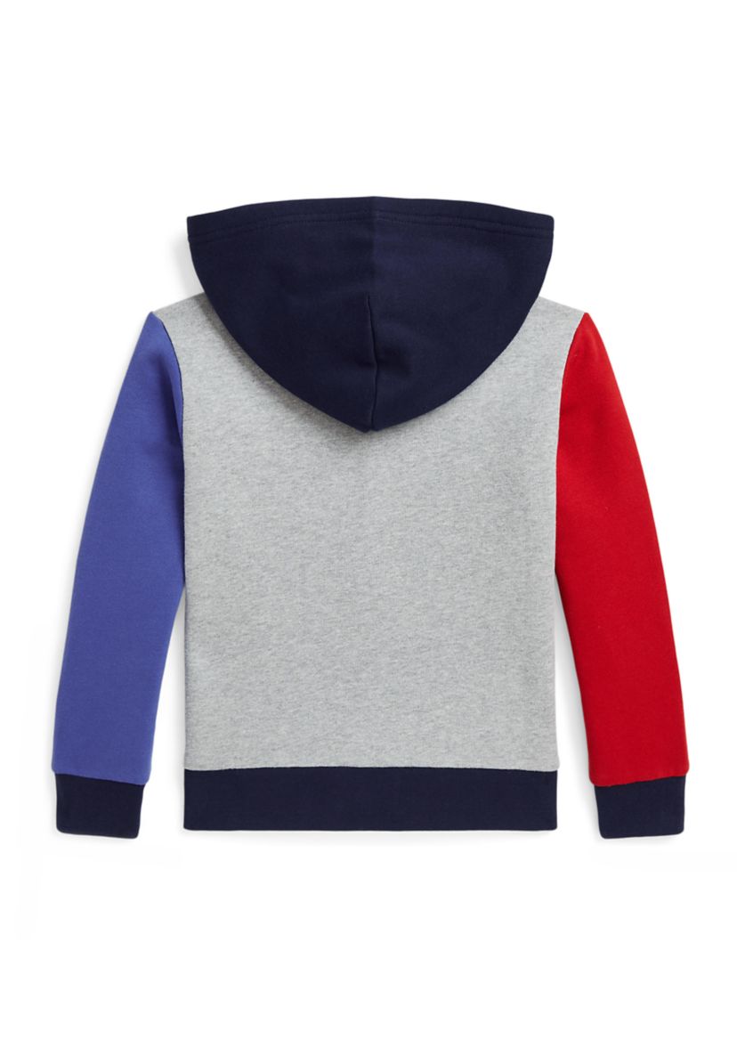 Boys 2-7 Baseball Logo Fleece Full Zip Hoodie