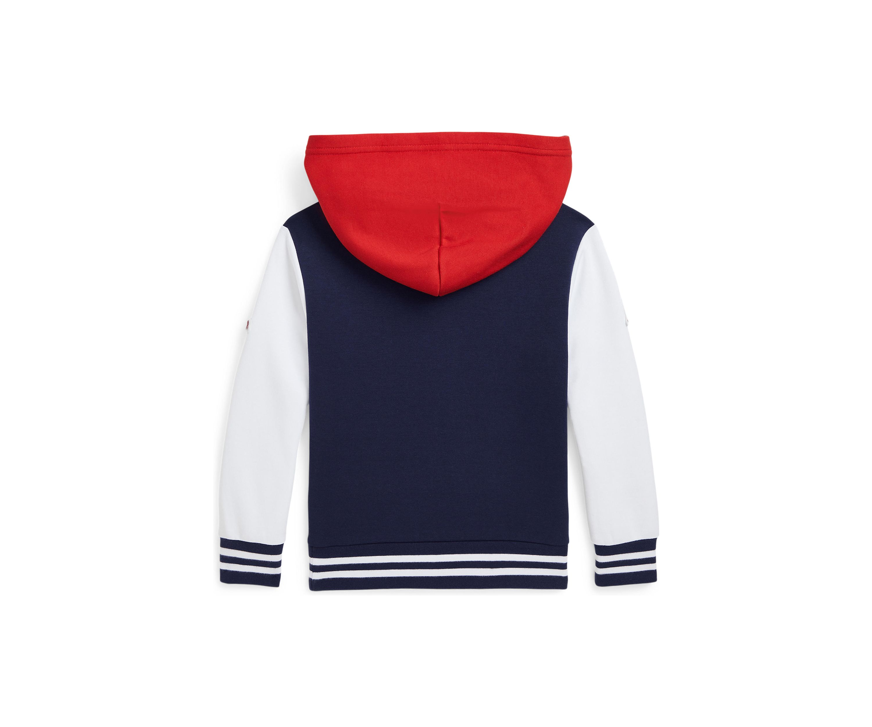 Boys 2-7 Baseball Logo Double Knit Hoodie