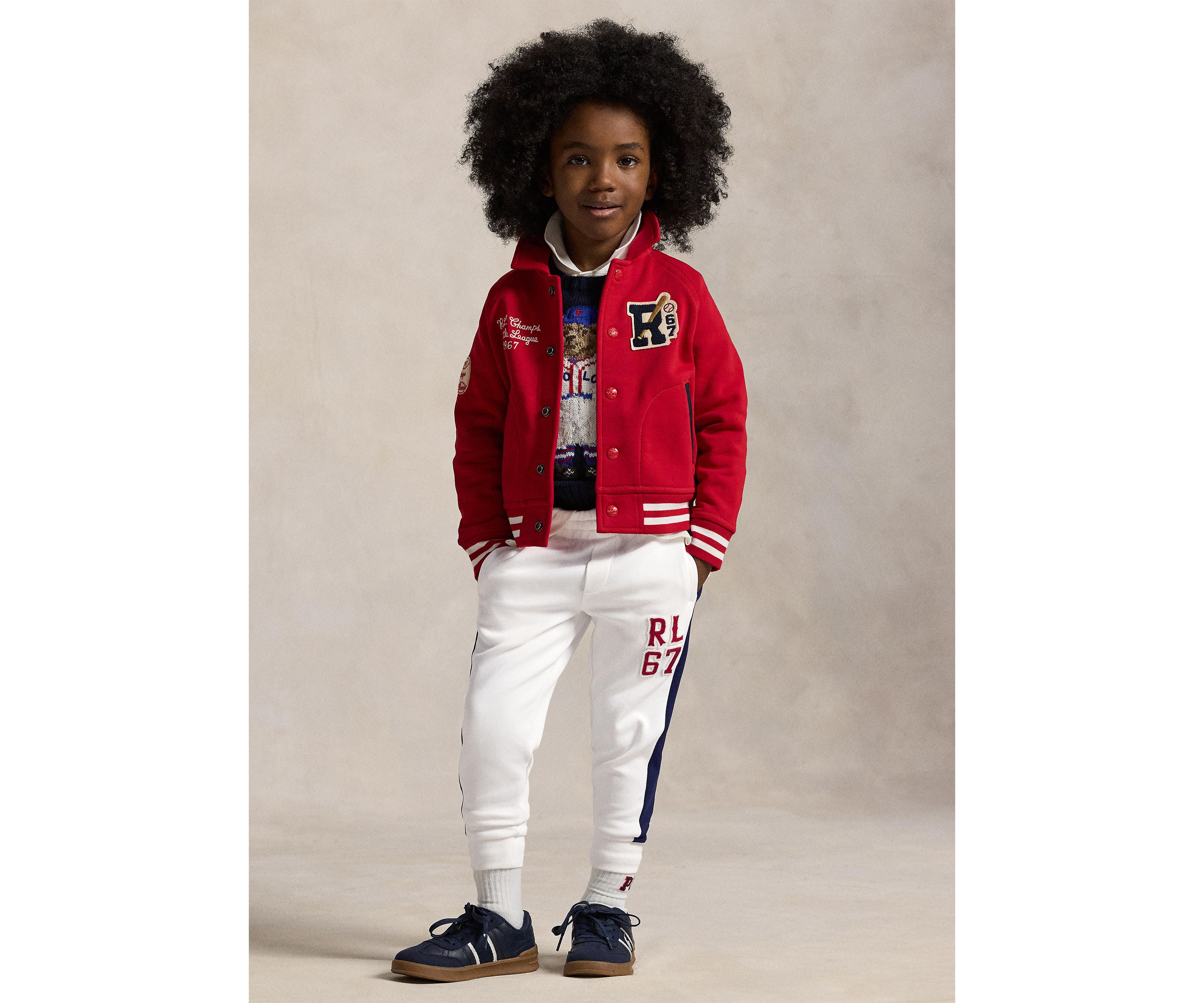Boys 2-7 Logo Double Knit Jogger Pants