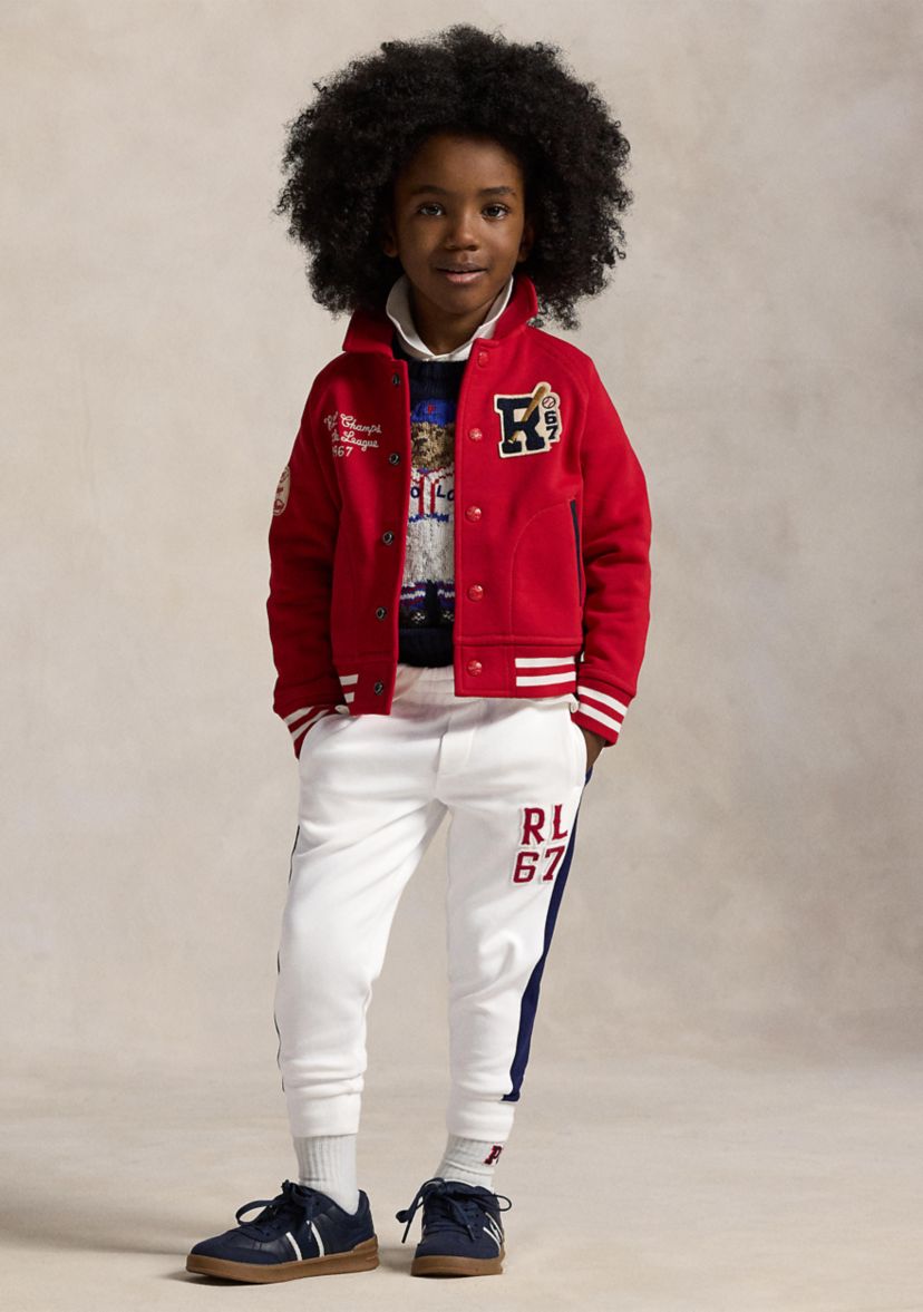 Boys 2-7 Logo Double Knit Jogger Pants
