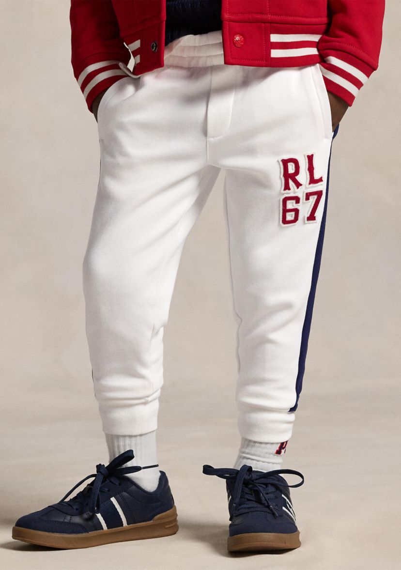 Boys 2-7 Logo Double Knit Jogger Pants