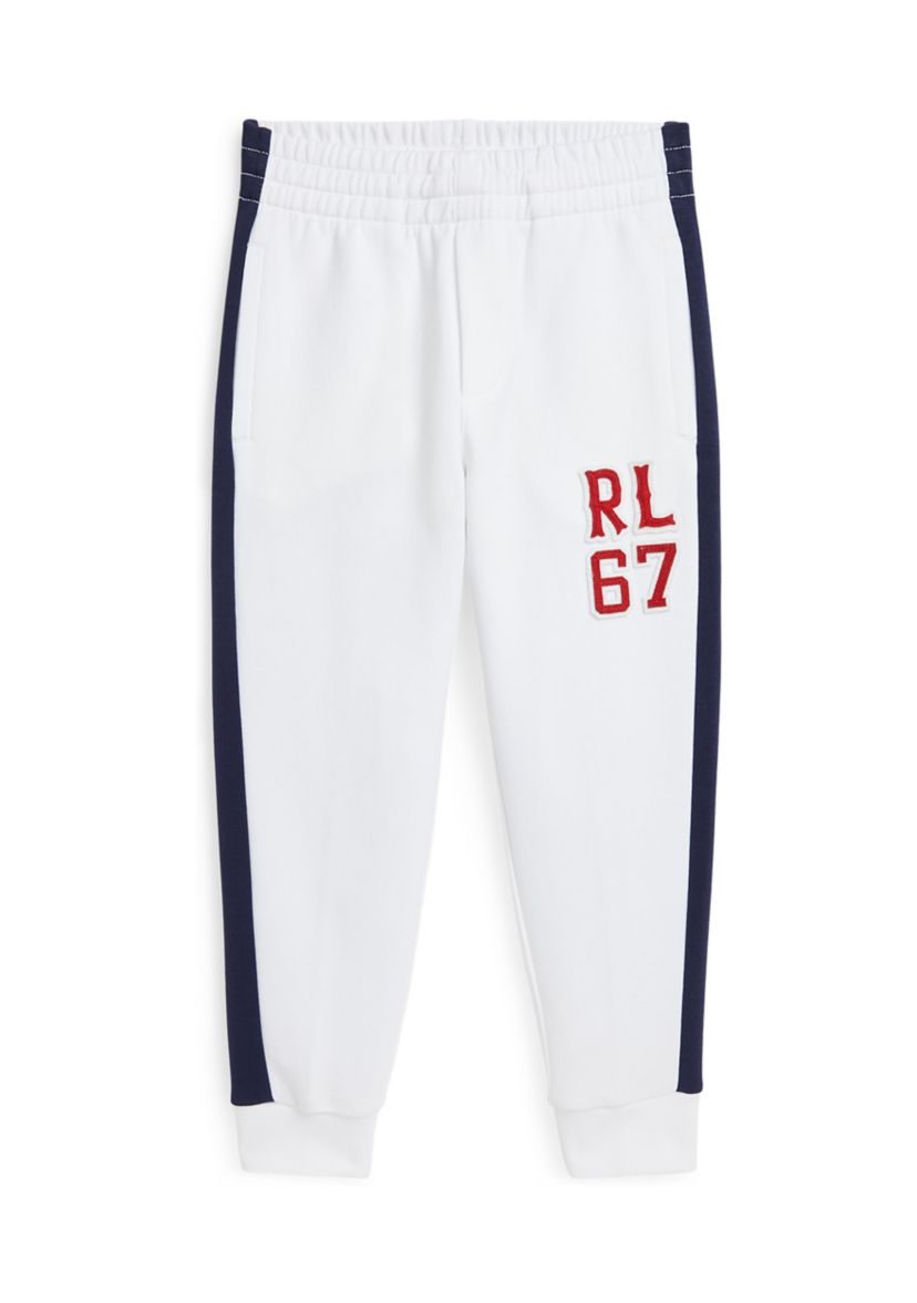 Boys 2-7 Logo Double Knit Jogger Pants