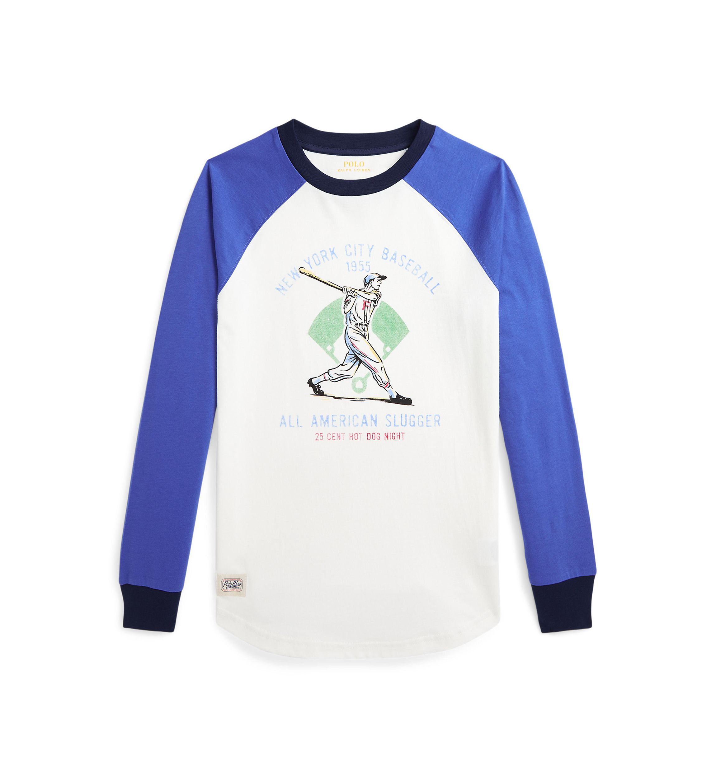 Boys 2-7 Baseball-Print Cotton Jersey T-Shirt