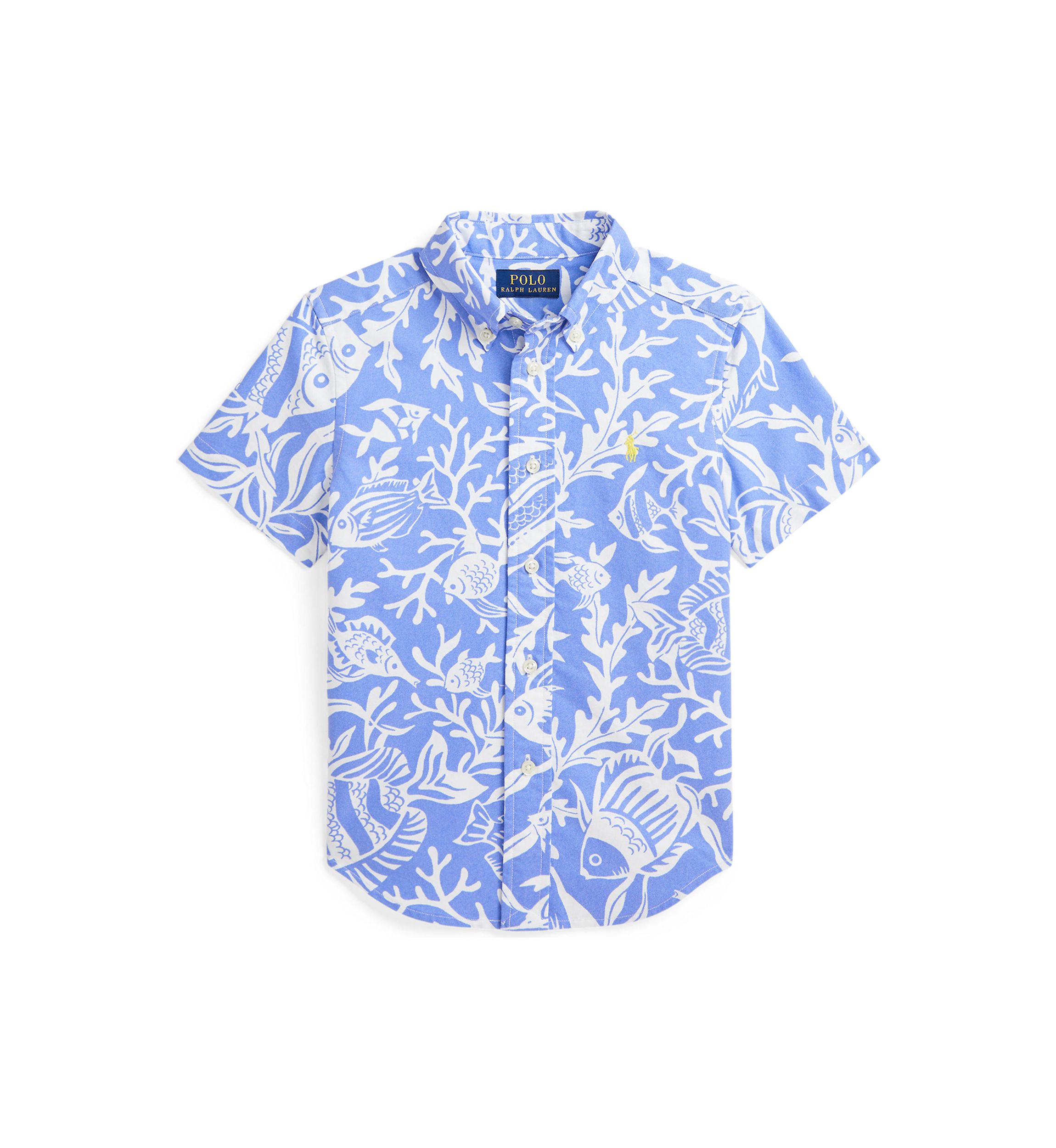 Boys 2-7 Short Sleeve Oxford Shirt
