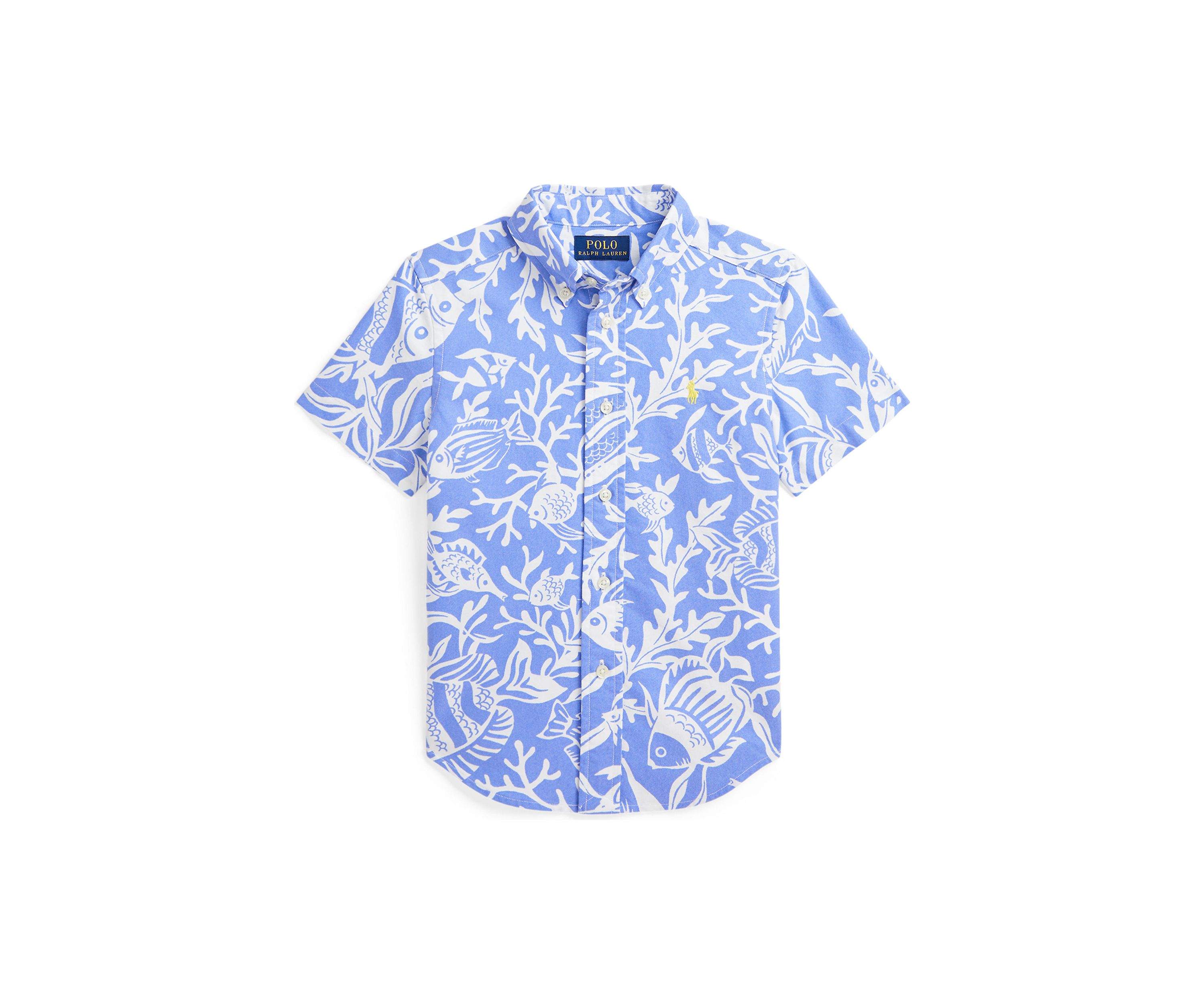 Boys 2-7 Short Sleeve Oxford Shirt