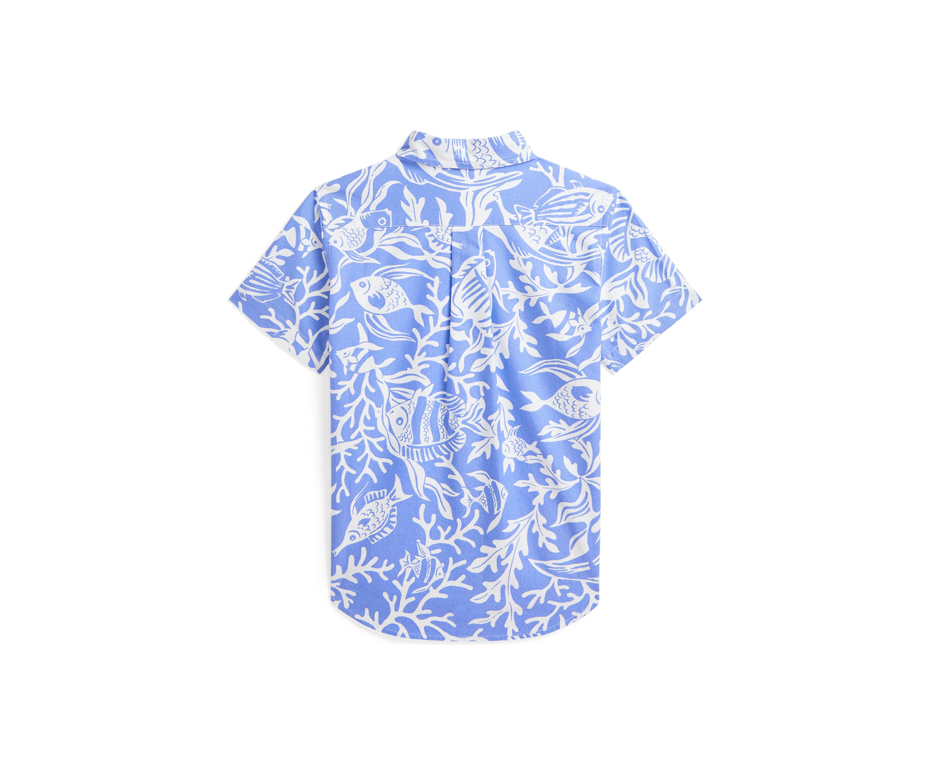 Boys 2-7 Short Sleeve Oxford Shirt