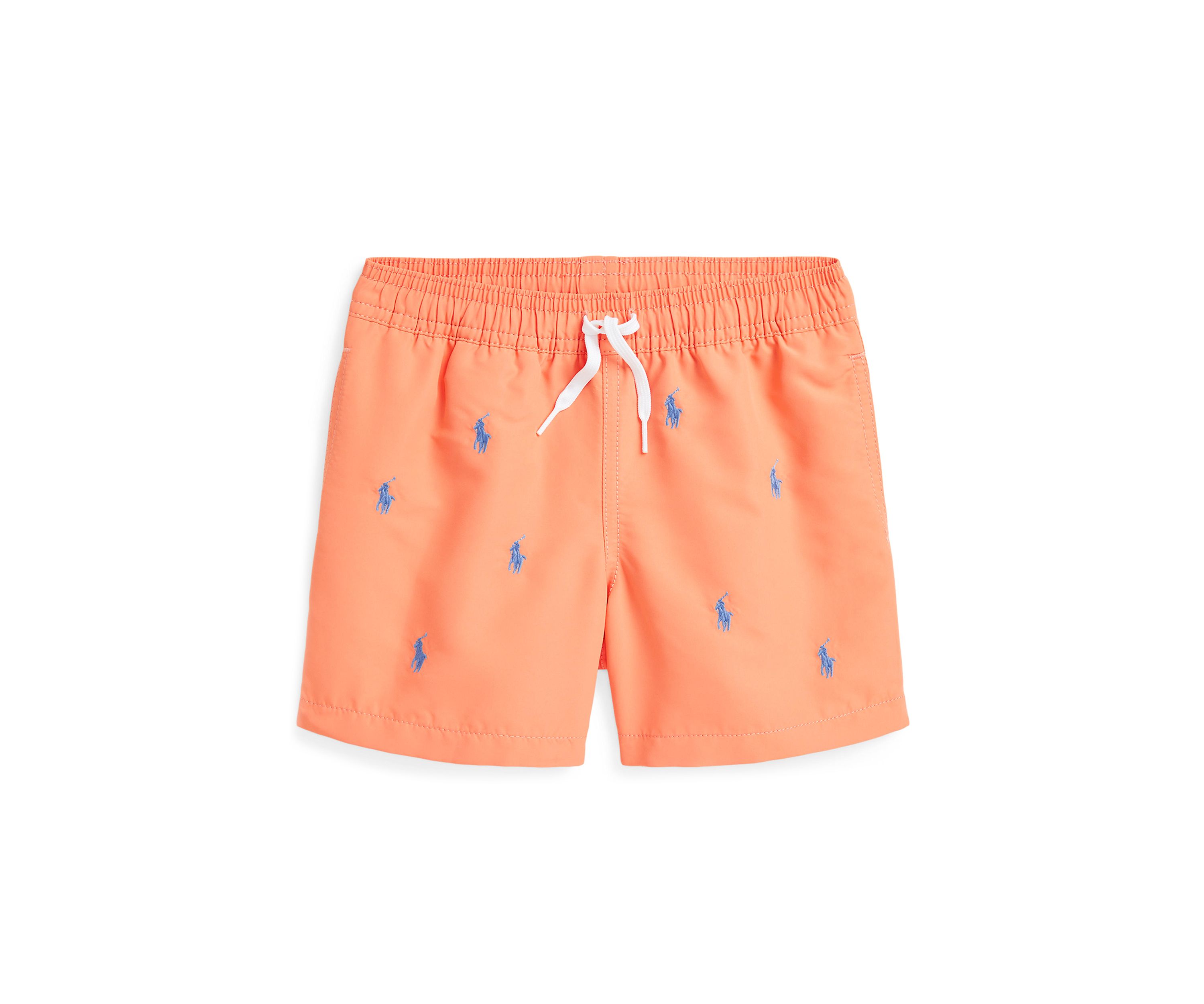 Boys 2-7 Traveler Polo Pony Swim Trunks
