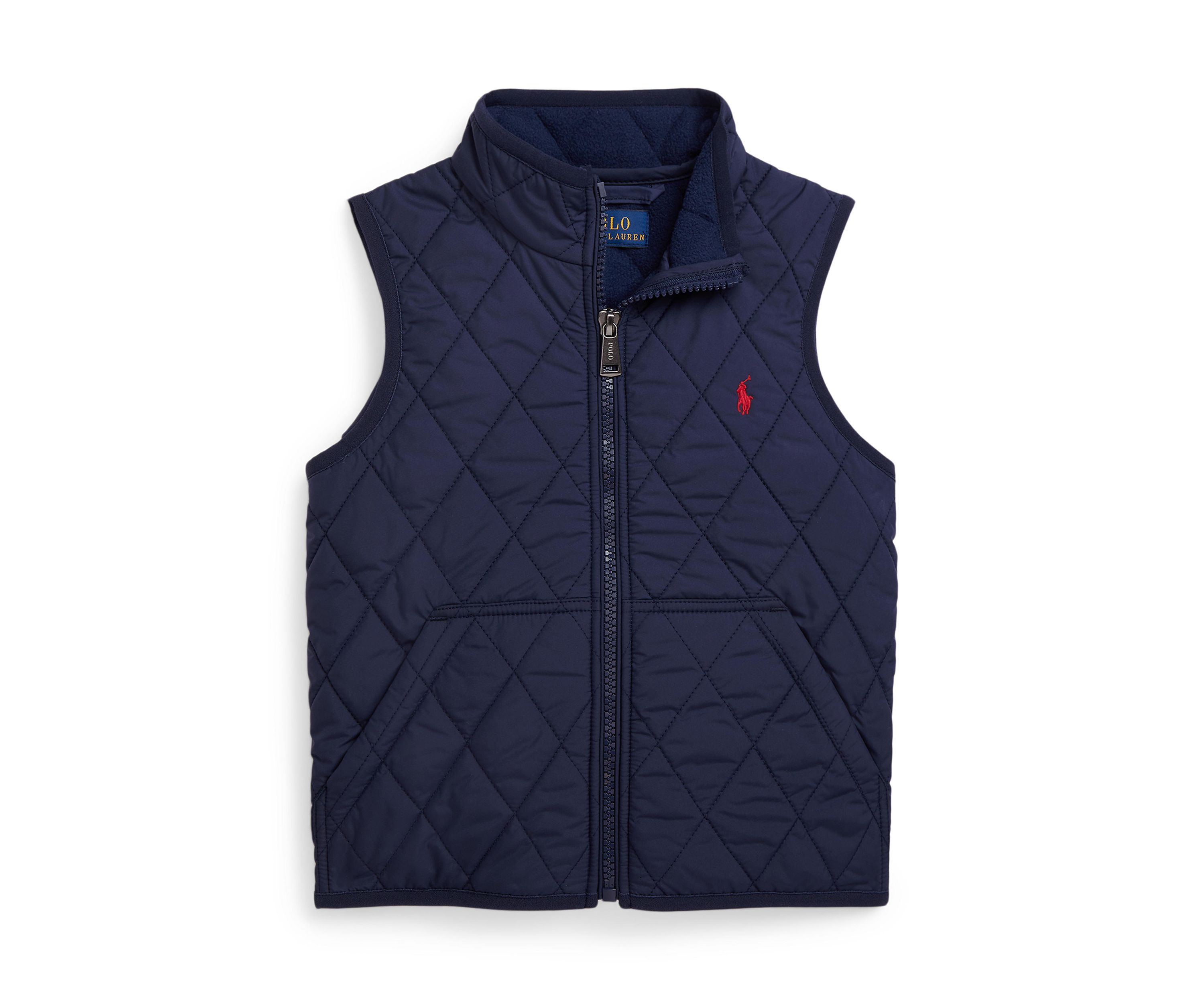 Boys 2-7 Fleece-Lined Quilted Vest