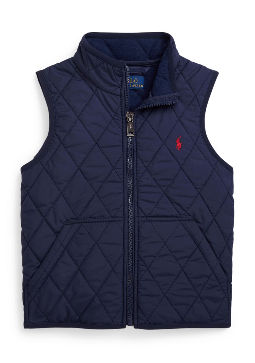 Boys 2-7 Fleece-Lined Quilted Vest