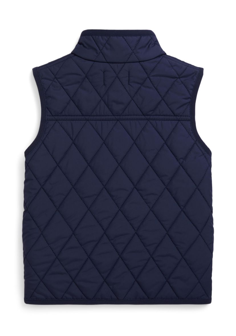 Boys 2-7 Fleece-Lined Quilted Vest