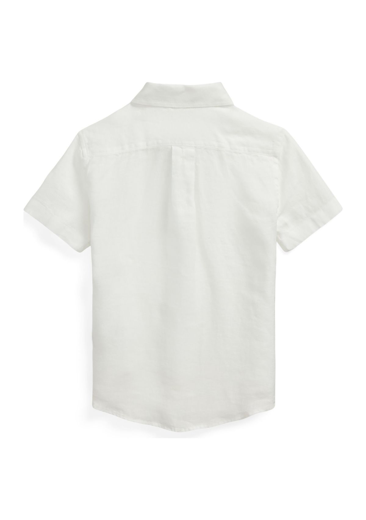 Boys 2-7 Linen Short Sleeve Shirt 