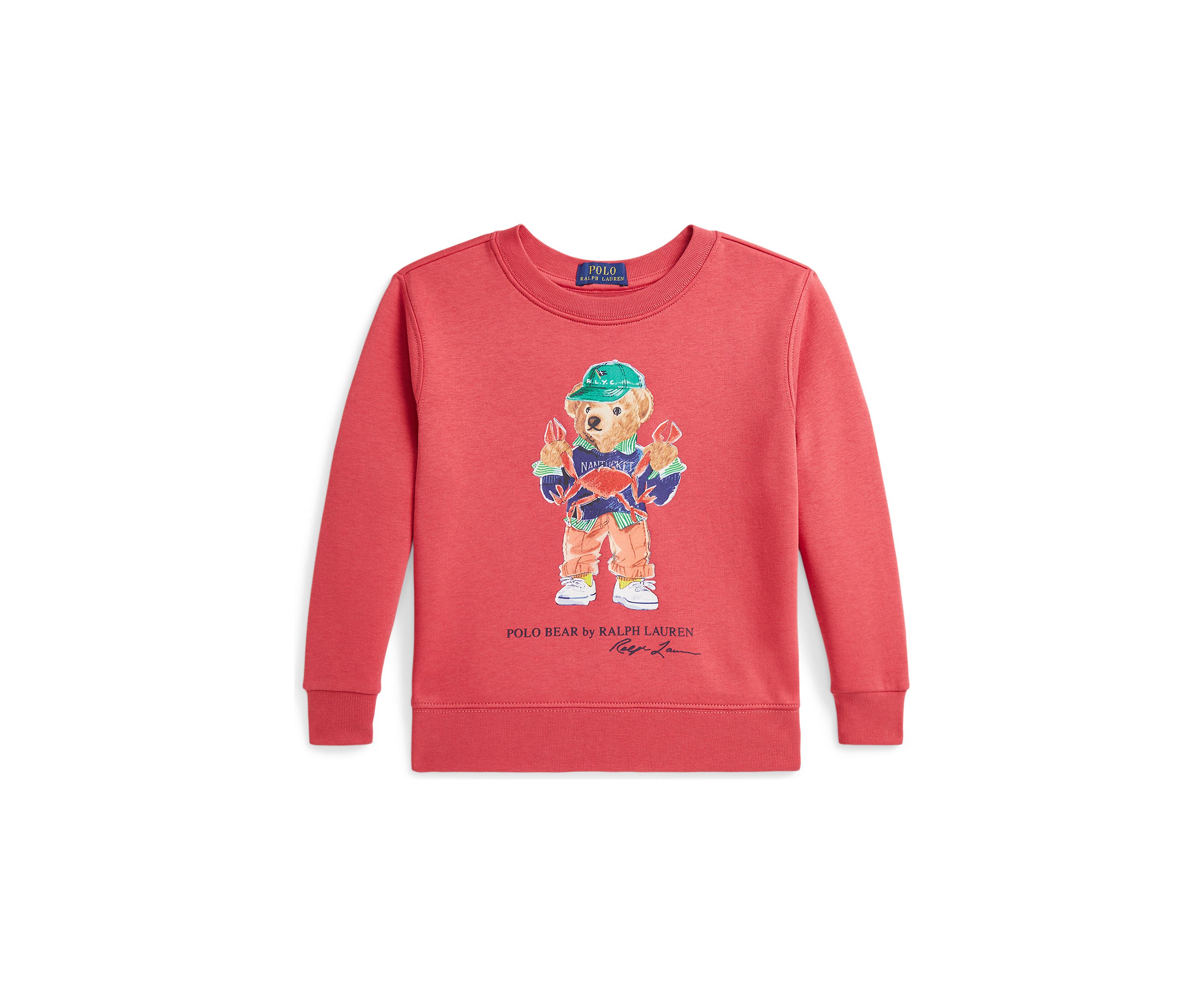 Boys 2-7 Polo Bear Fleece Sweatshirt