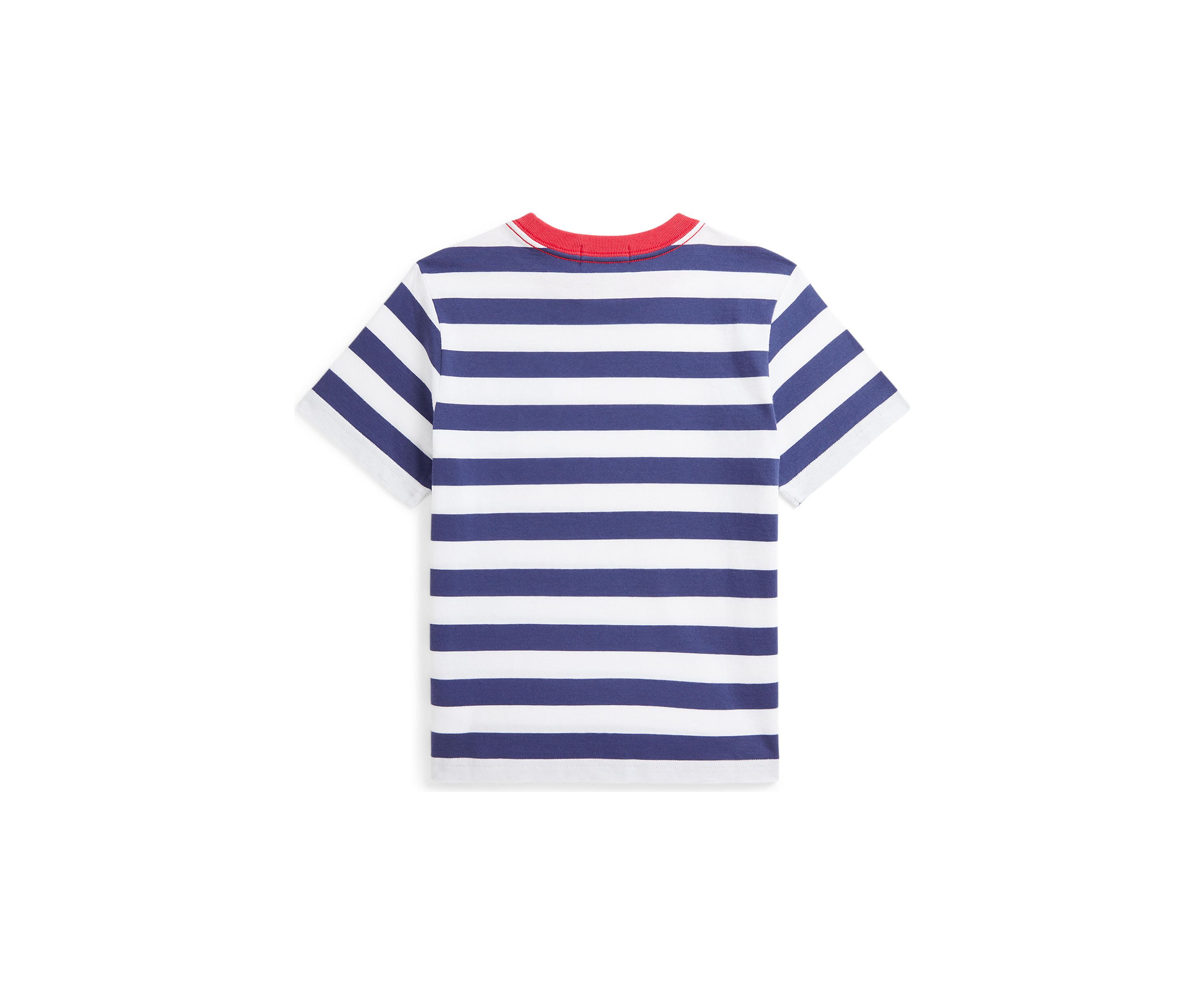 Boys 2-7 Striped Cotton Jersey Pocket Tee