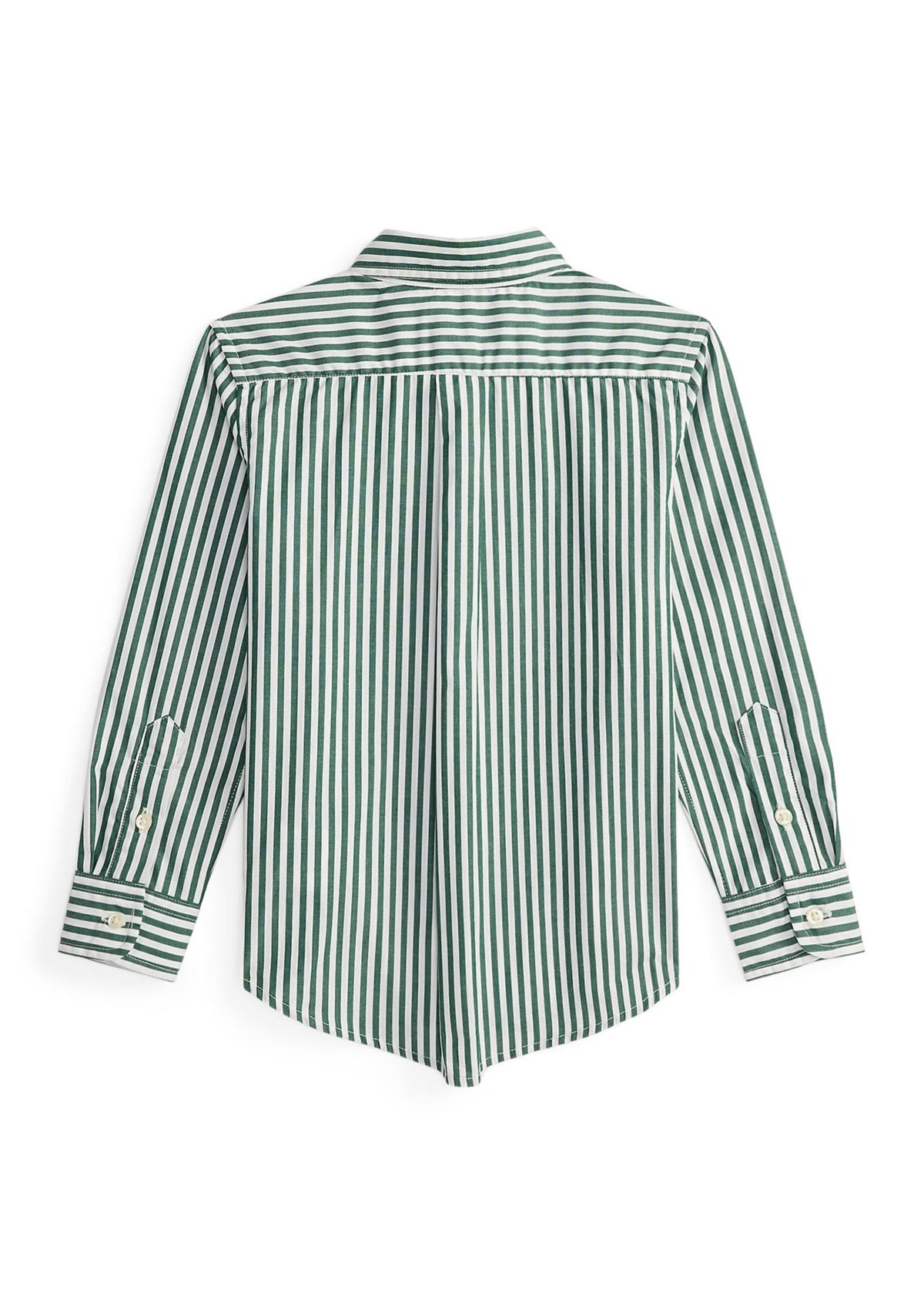 Boys 2-7 Striped Cotton Poplin Shirt