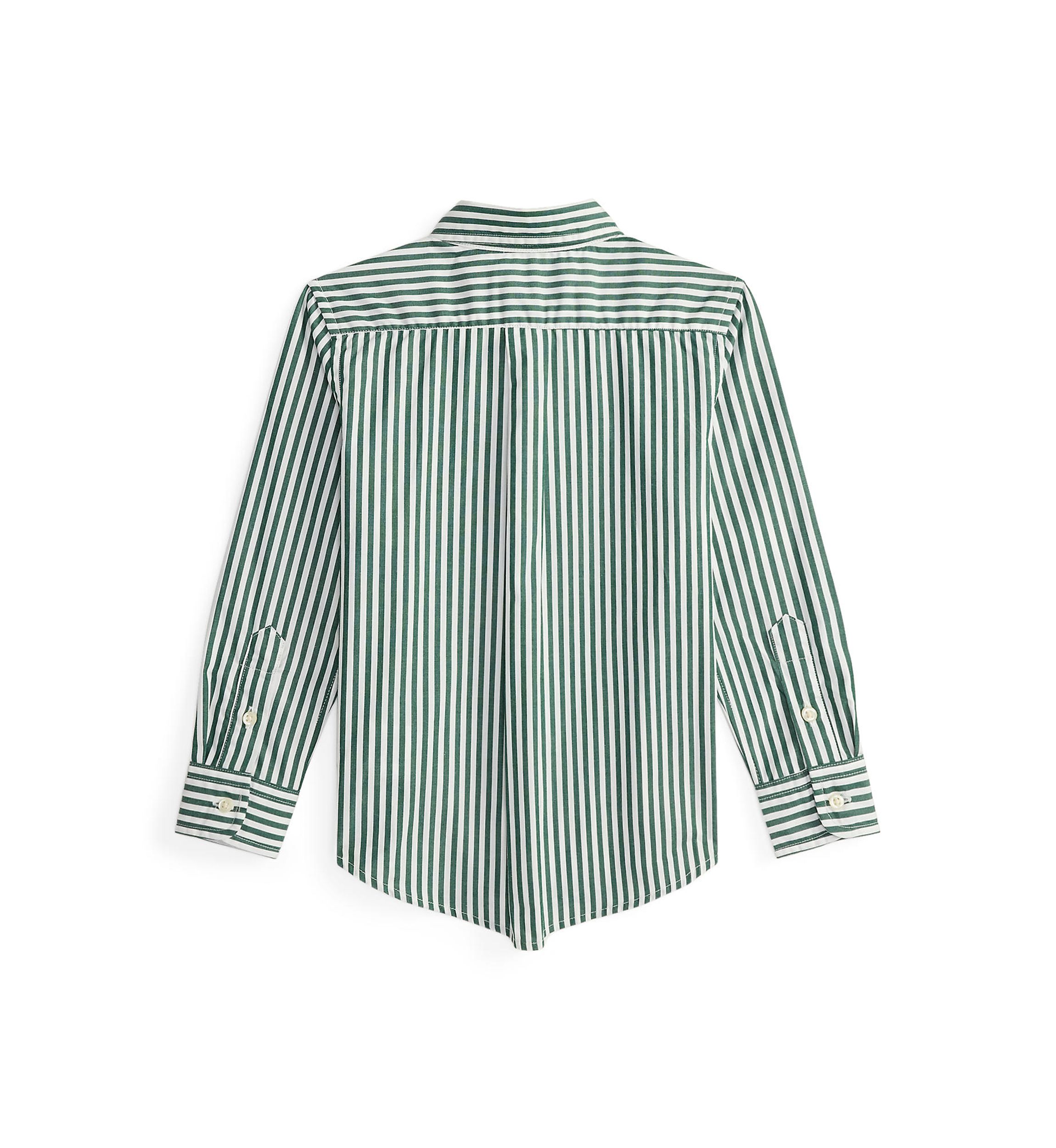 Boys 2-7 Striped Cotton Poplin Shirt