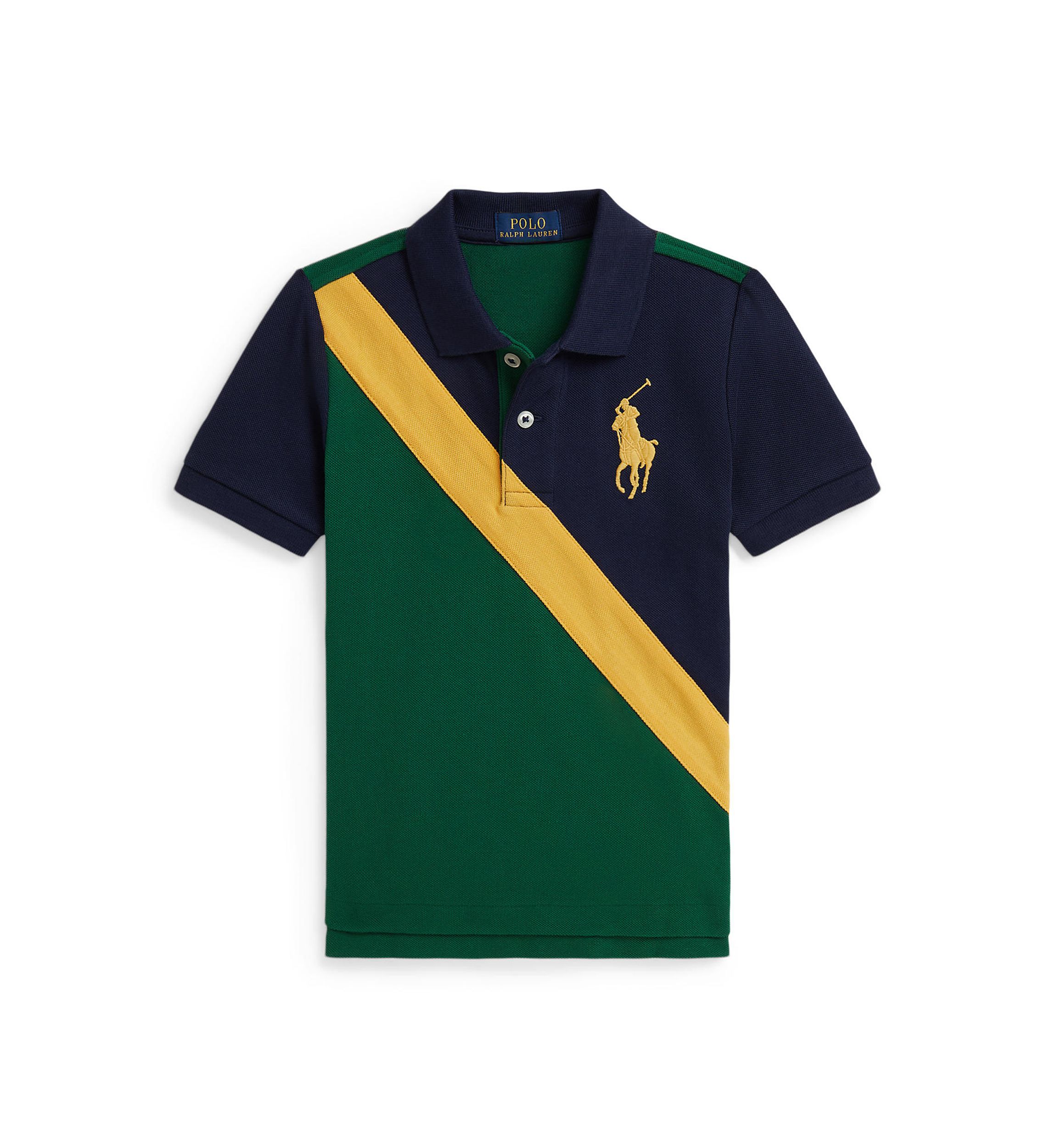 Big Pony Cotton Mesh Polo Shirt