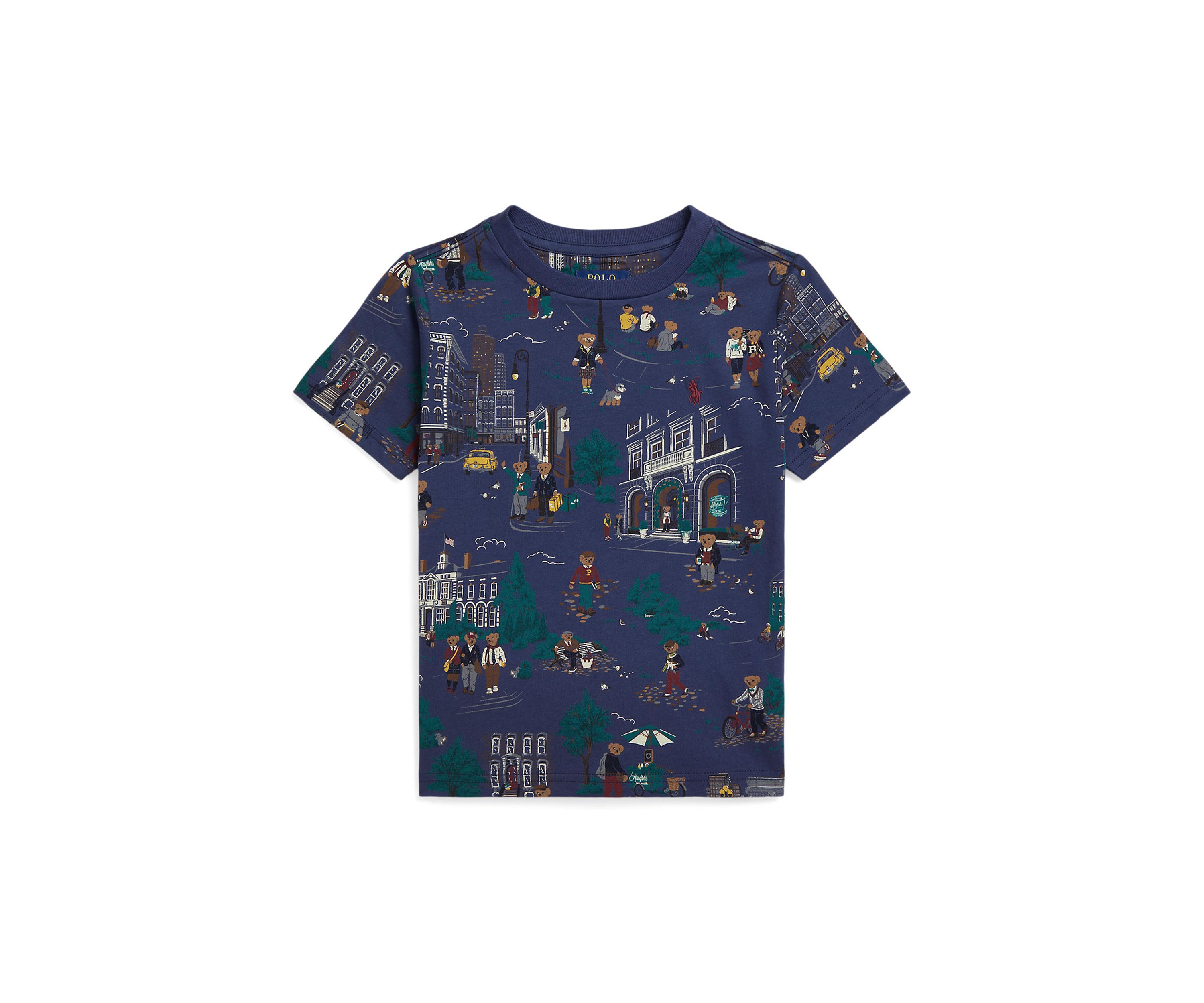 Boys 2-7 Polo Bear Cotton Jersey Tee