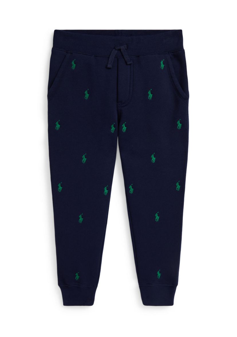 Boys 2-7 Polo Pony Fleece Jogger Pants