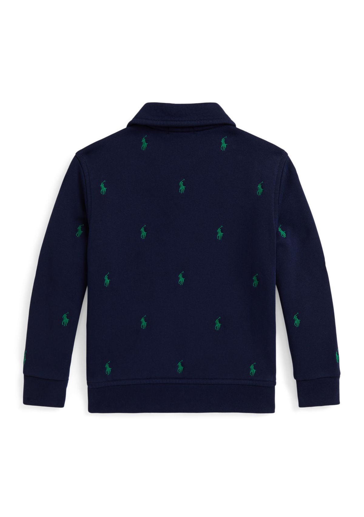 Boys 2-7 Polo Pony Fleece Collared Sweatshirt