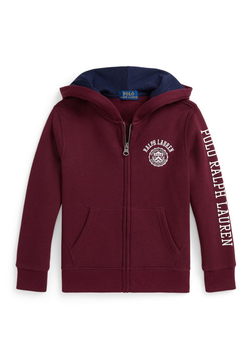 Boys 2-7 Logo Fleece Full-Zip Hoodie