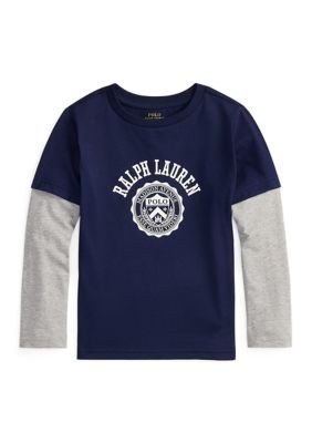 Ralph Lauren Childrenswear Boys 2-7 Logo Cotton Layered