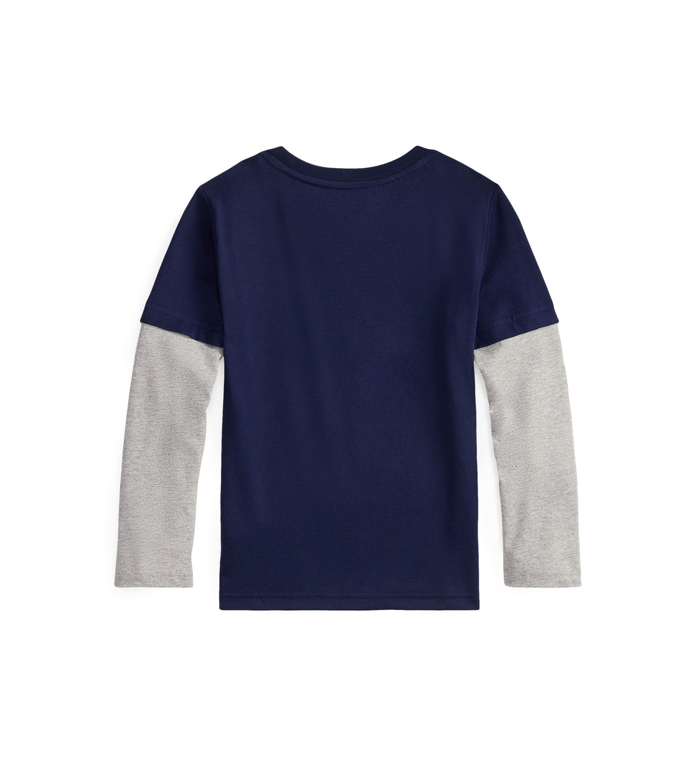 Boys 2-7 Logo Cotton Layered Effect T-Shirt