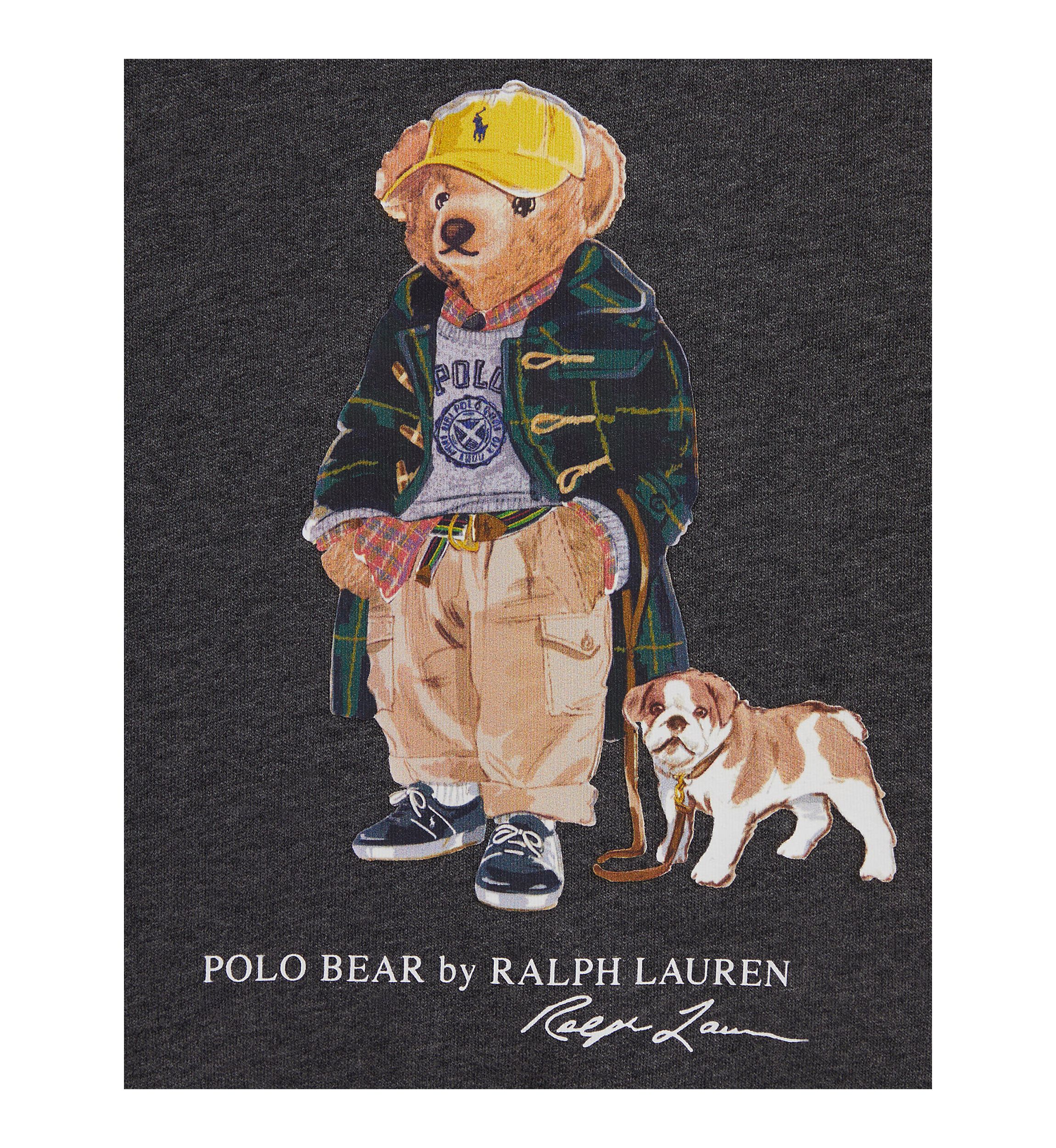 Boys 2-7 Polo Bear Heathered Fleece Sweatshirt