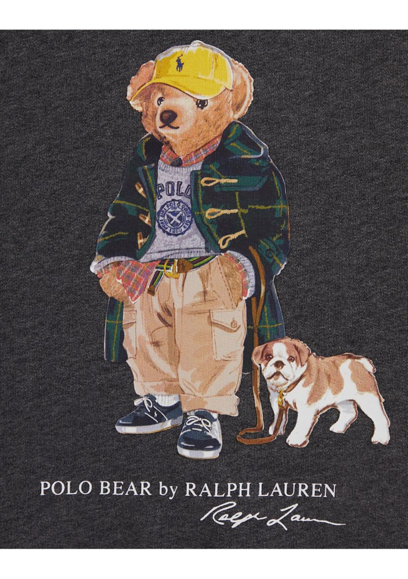 Boys 2-7 Polo Bear Heathered Fleece Sweatshirt