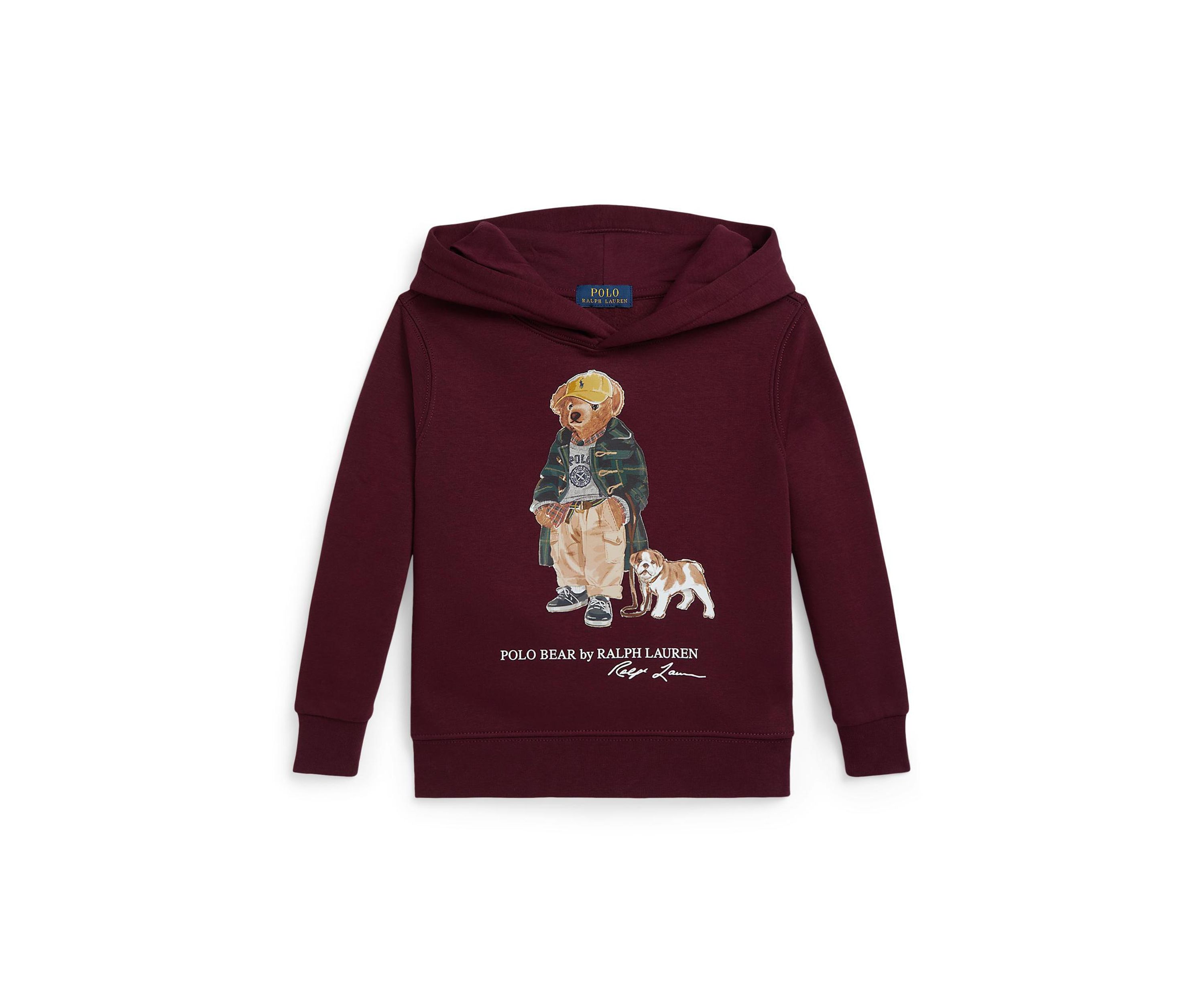 Boys 2-7 Polo Bear Fleece Hoodie