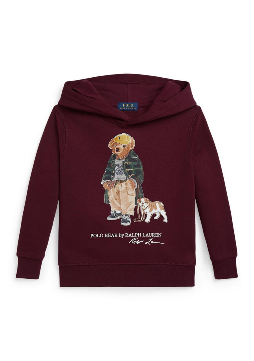 Boys 2-7 Polo Bear Fleece Hoodie