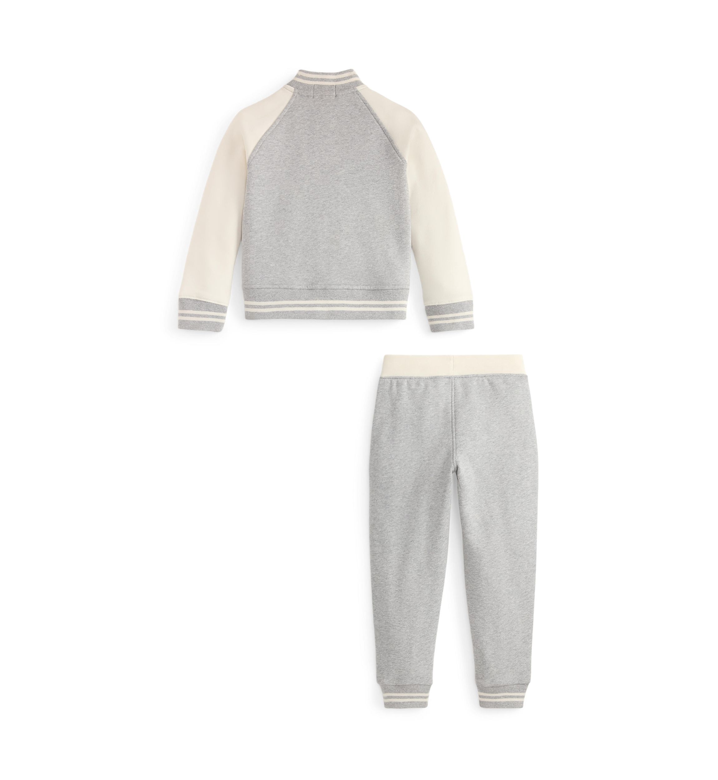 Boys 2-7 Fleece Baseball Jacket & Jogger Pant Set