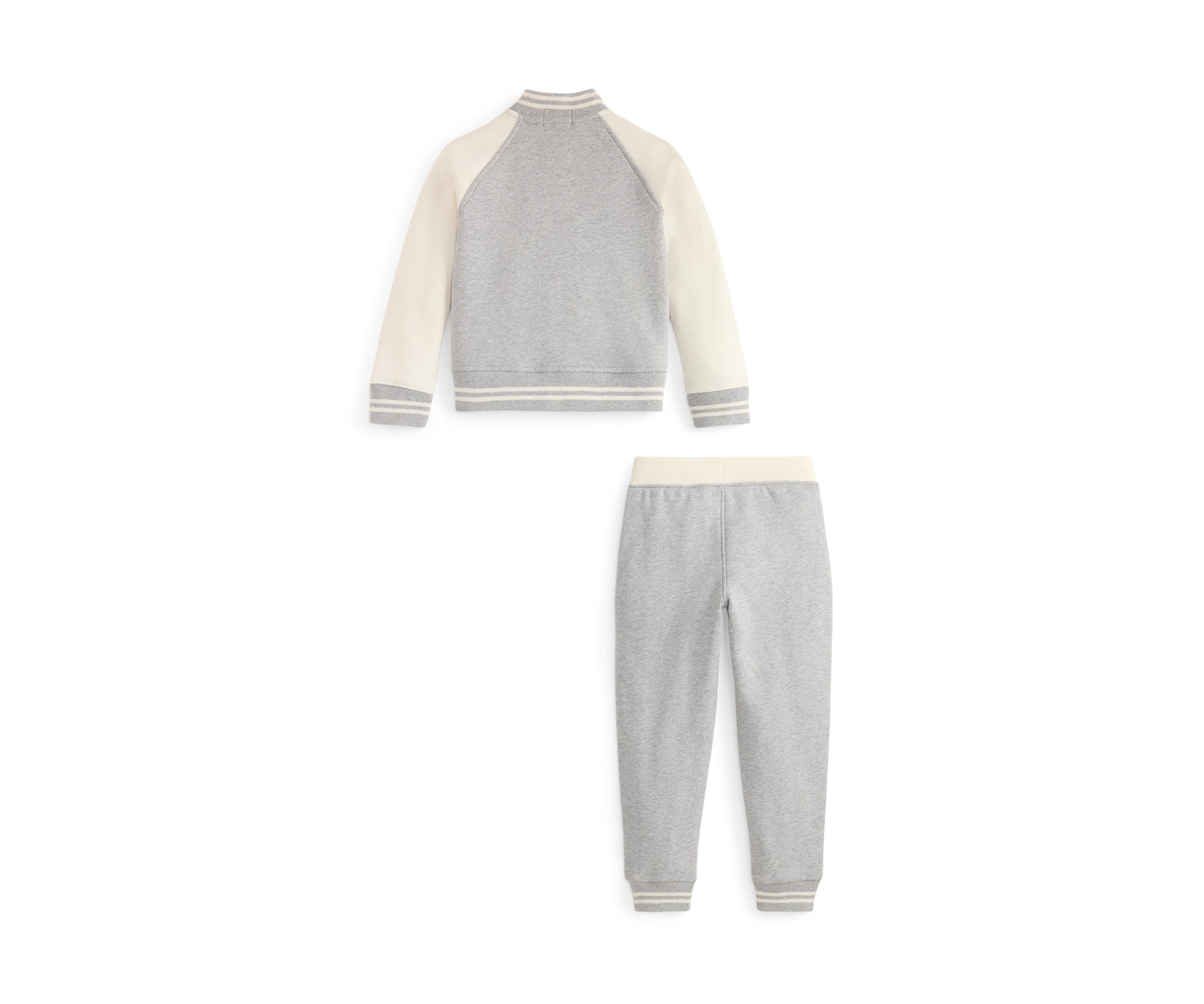 Boys 2-7 Fleece Baseball Jacket & Jogger Pant Set