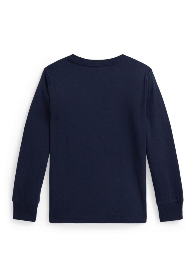 Boys 2-7 Polo Bear Cotton Long Sleeve T-Shirt
