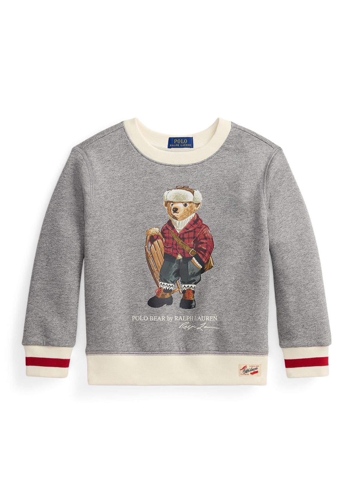 Boys 2-7 Polo Bear Fleece Sweatshirt